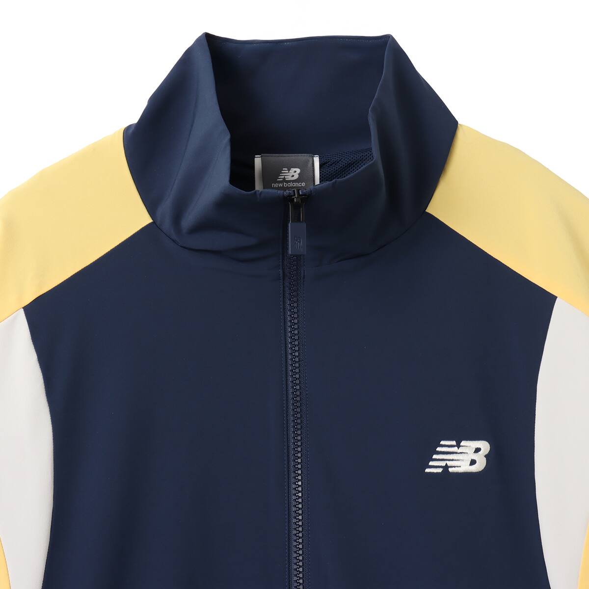 New Balance Hoops Woven Track Jacket NBネイビーの画像