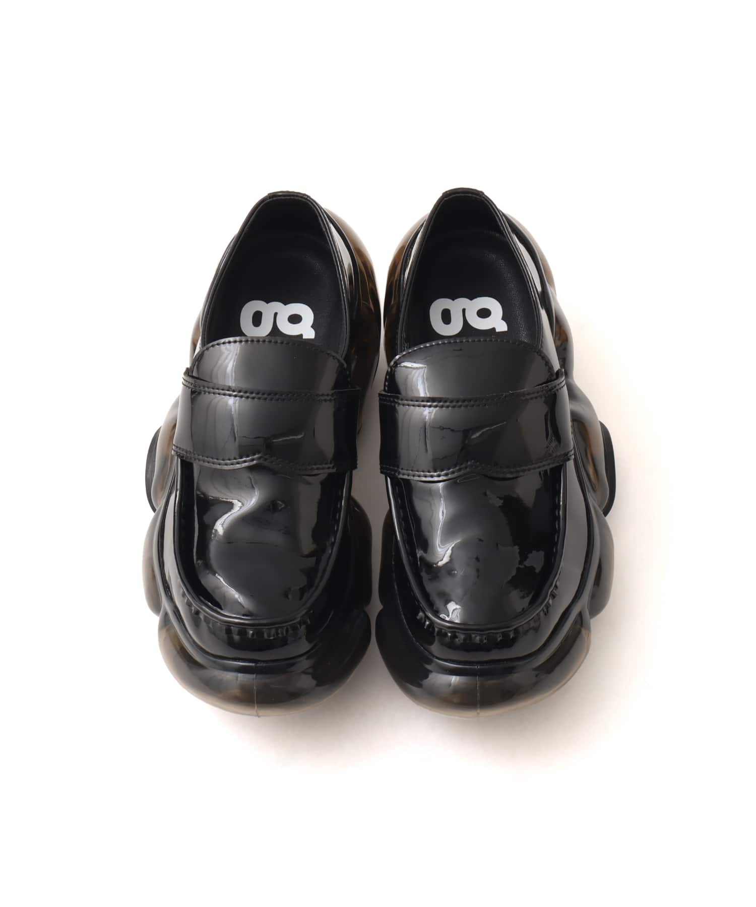 grounds MOOPIE LOAFER BLACKの画像