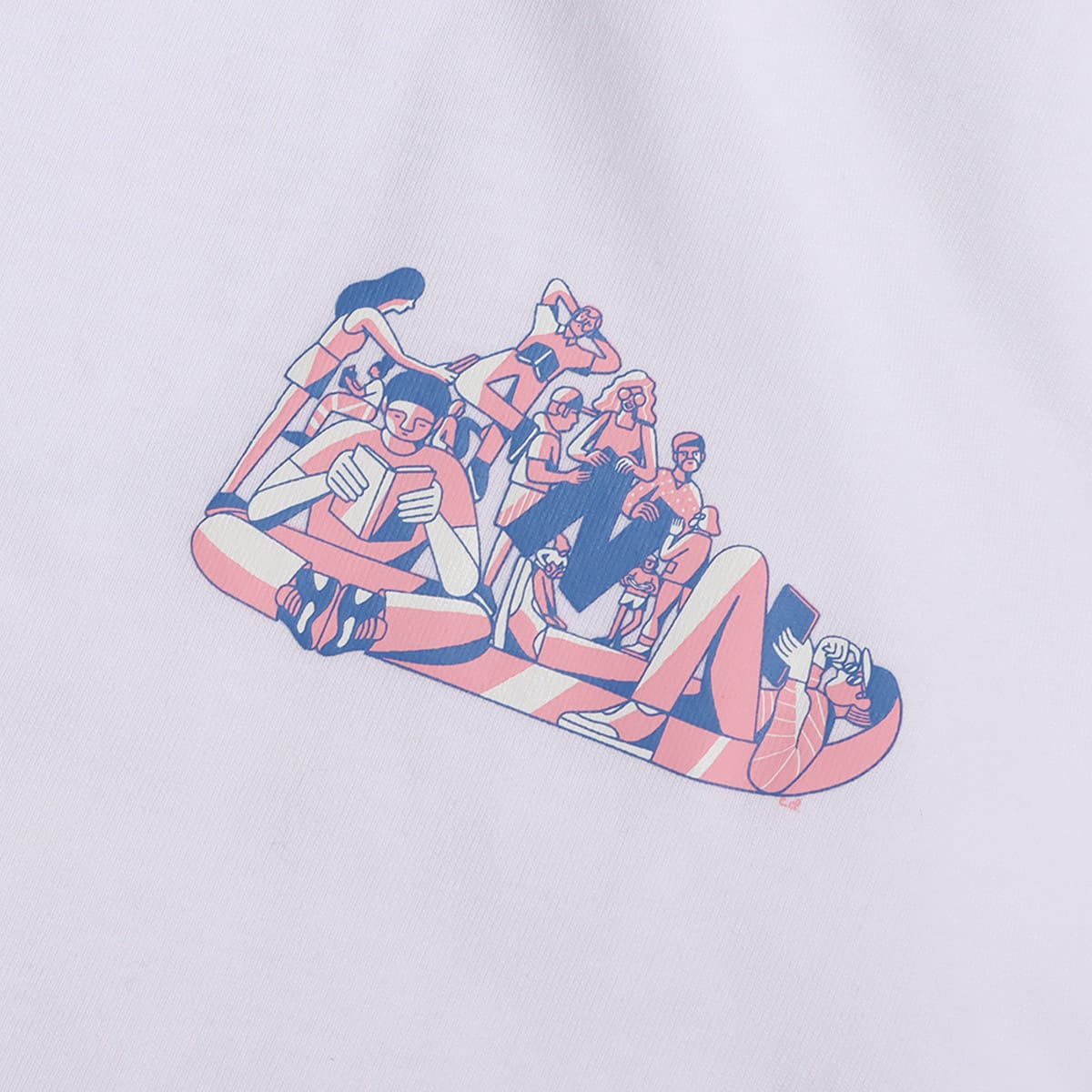 New Balance ATHLETICS ARTIST DELORENZO TEE 1 WHITE 21FW-Iの画像
