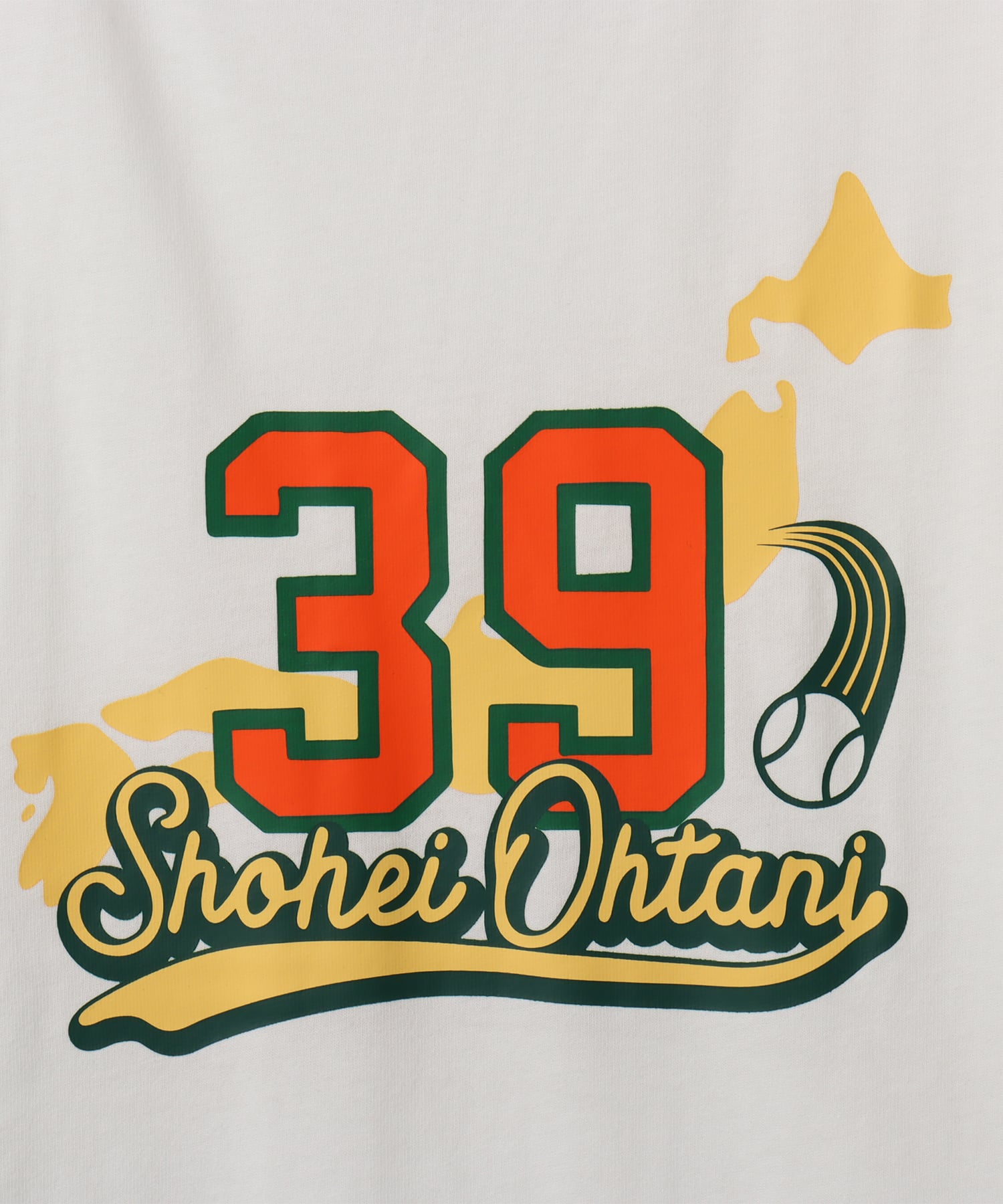 New Balance 大谷翔平 MEMORIES SHORT SLEEVE T SHIRT "39" ホワイトの画像