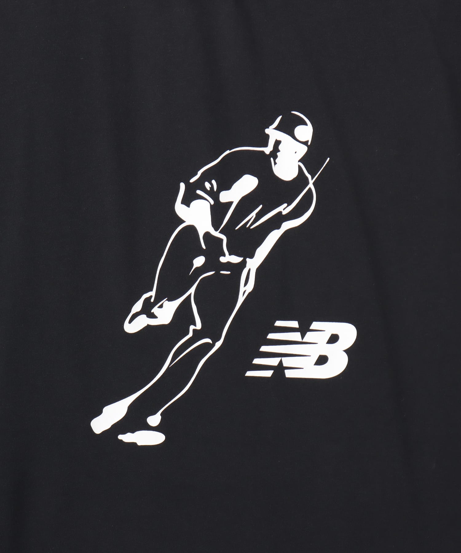 New Balance Shohei Always On Logo LS T-Shirt ブラックの画像