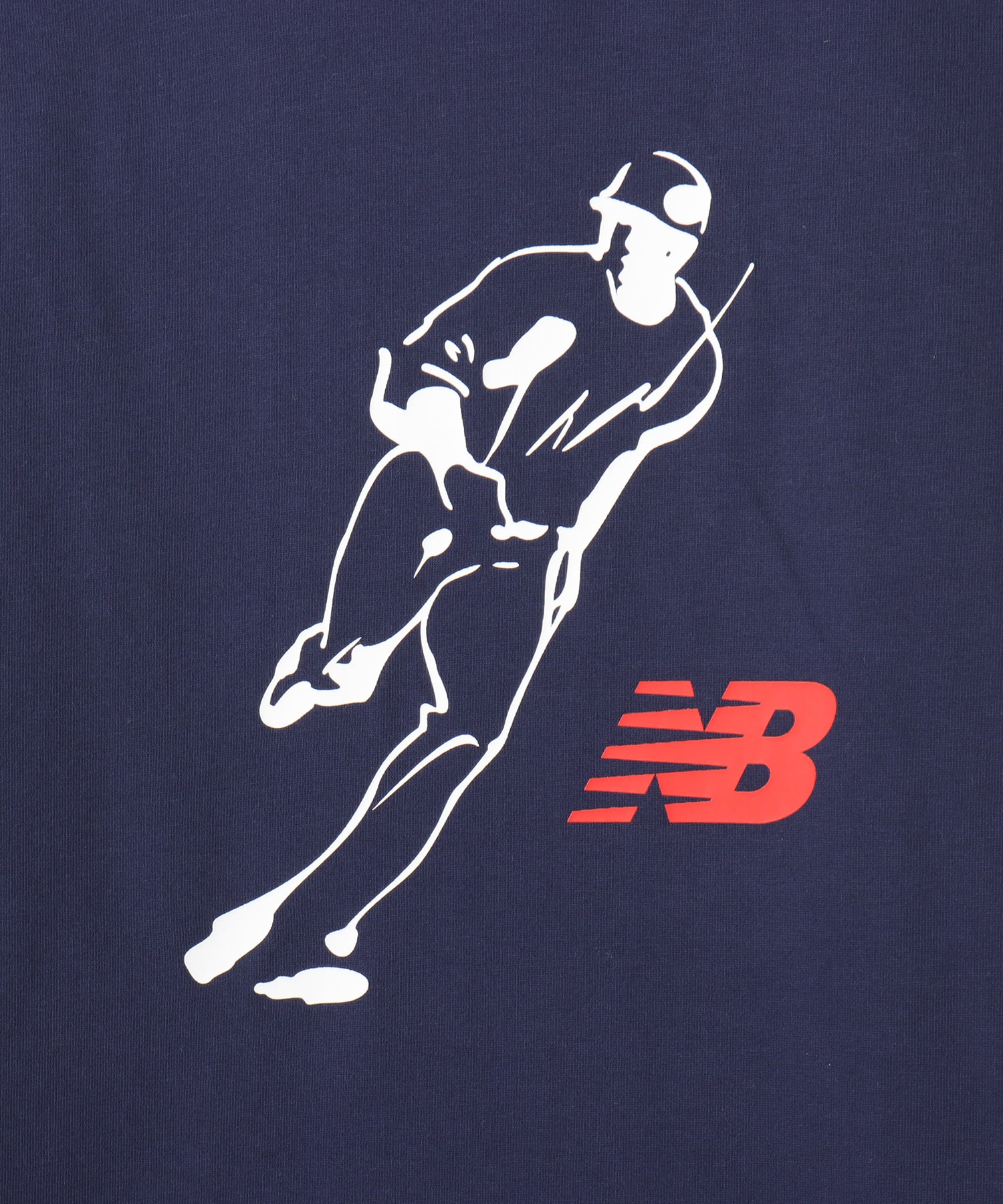 New Balance Shohei Always On Logo LS T-Shirt チームネイビーの画像