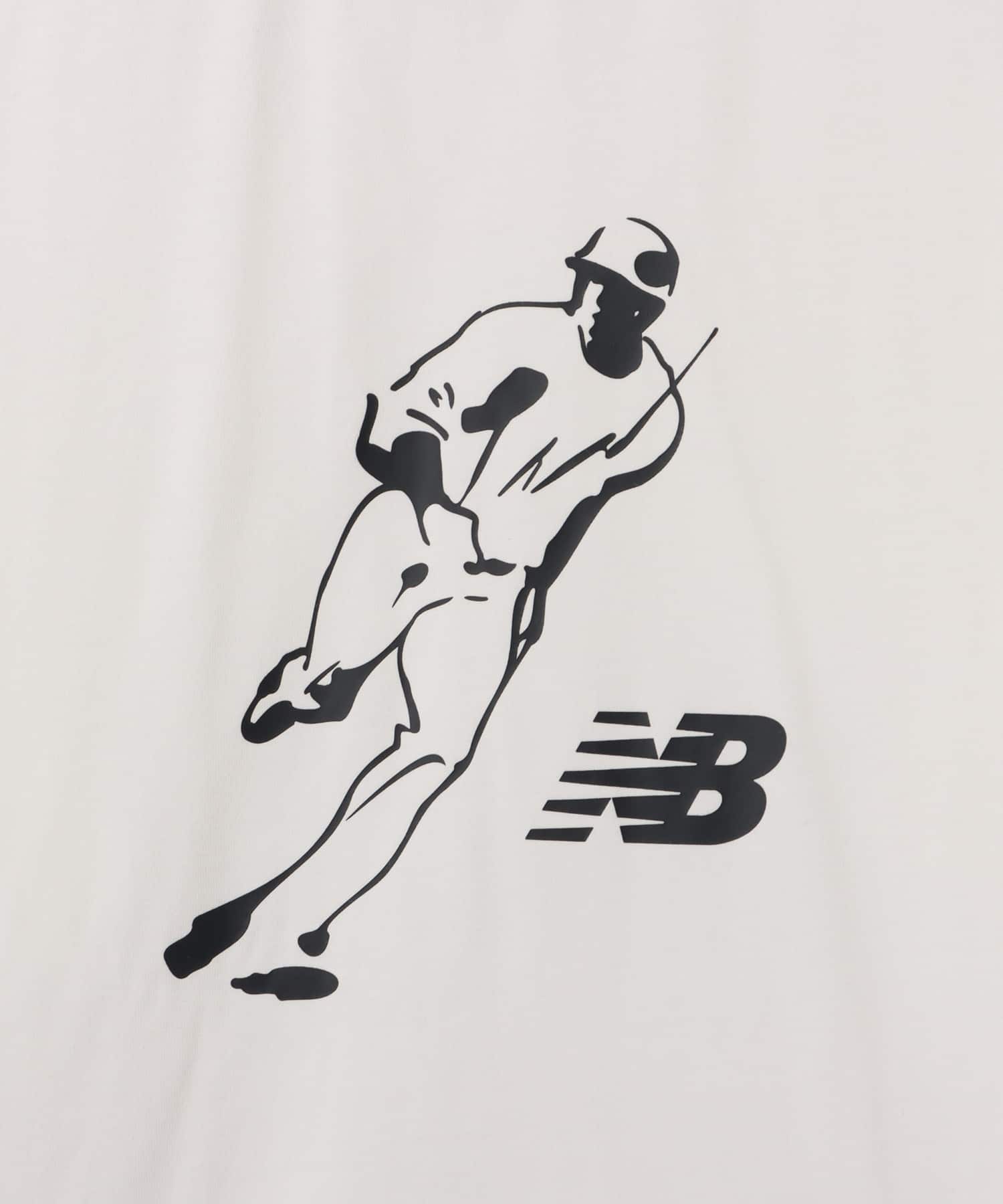 New Balance Shohei Always On Logo LS T-Shirt ホワイトの画像