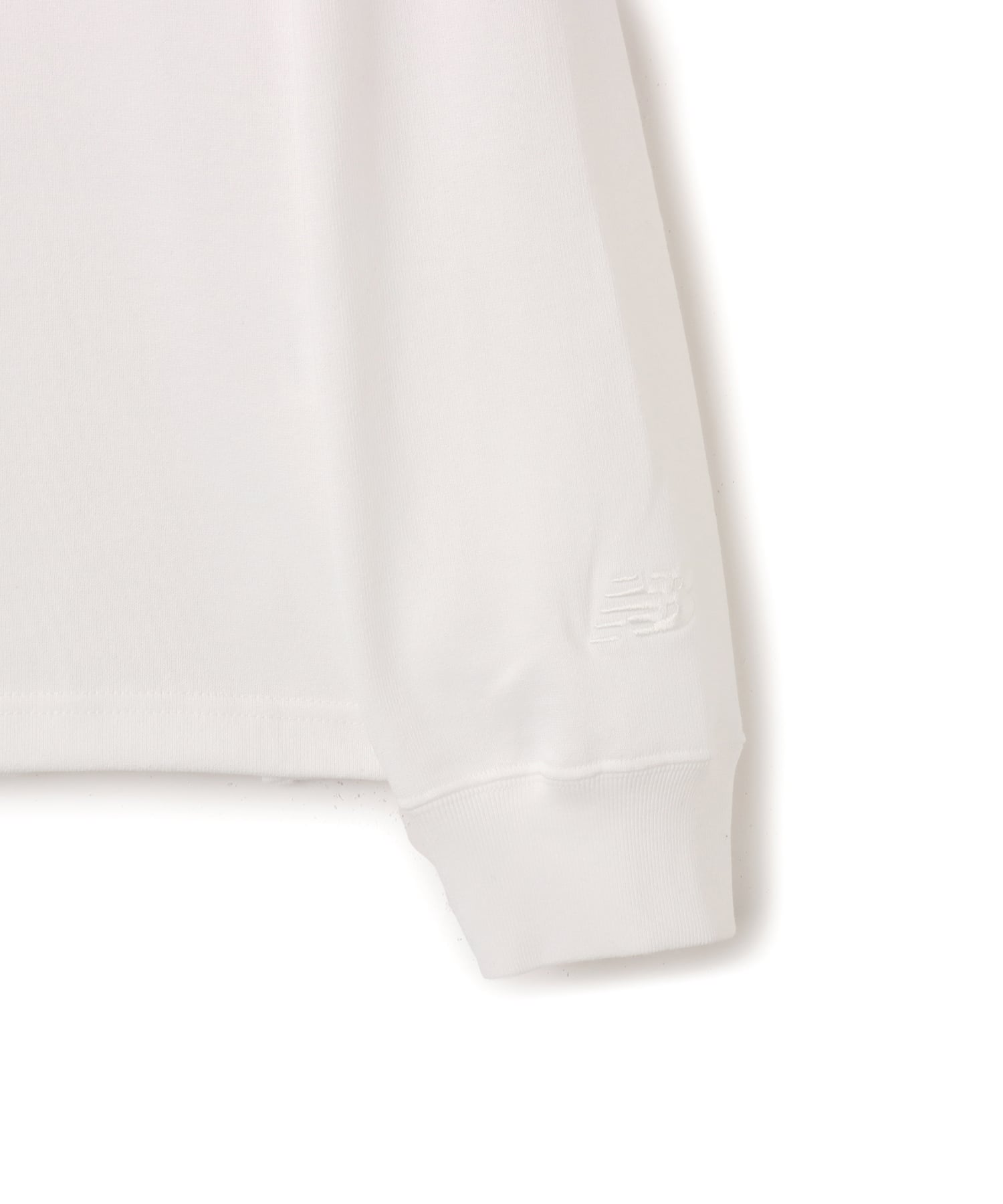 New Balance NB Grey Premium Long Sleeve ホワイトの画像