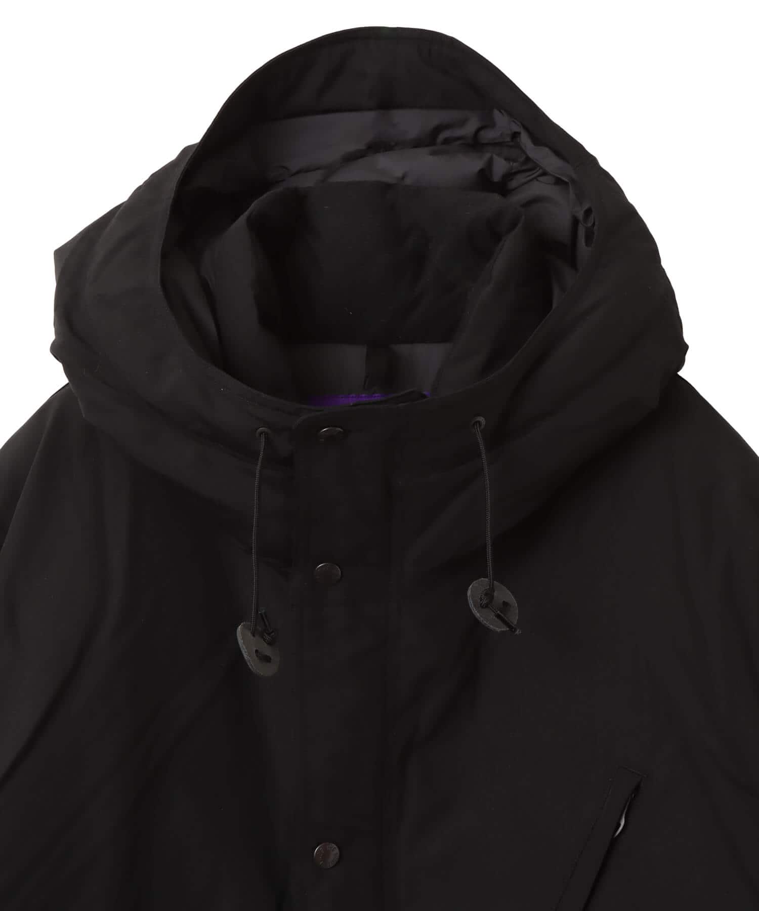 THE NORTH FACE PURPLE LABEL Double Peak Short Down Parka Blackの画像