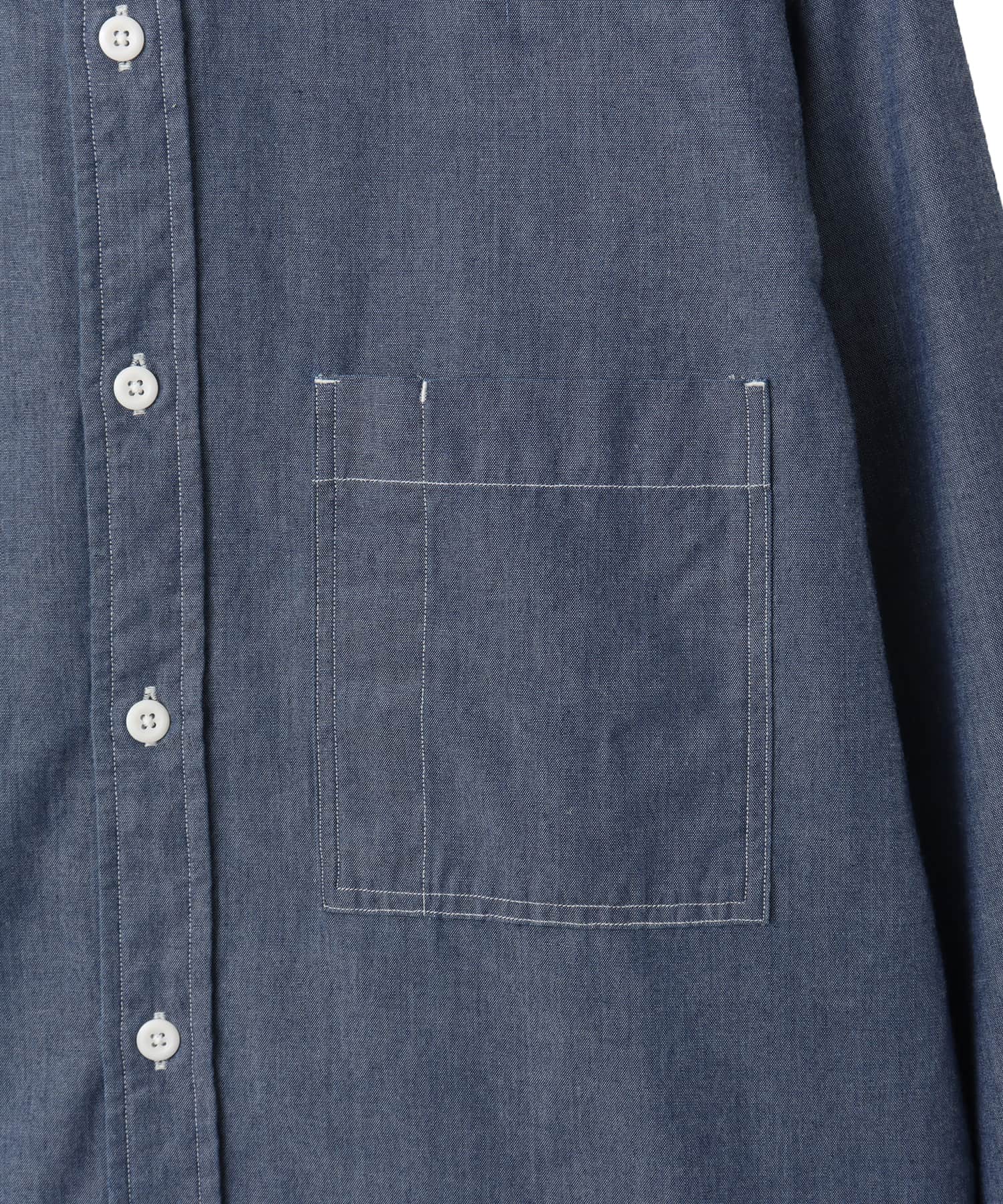 THE NORTH FACE PURPLE LABEL Regular Collar Chambray Field Shirt Indigoの画像