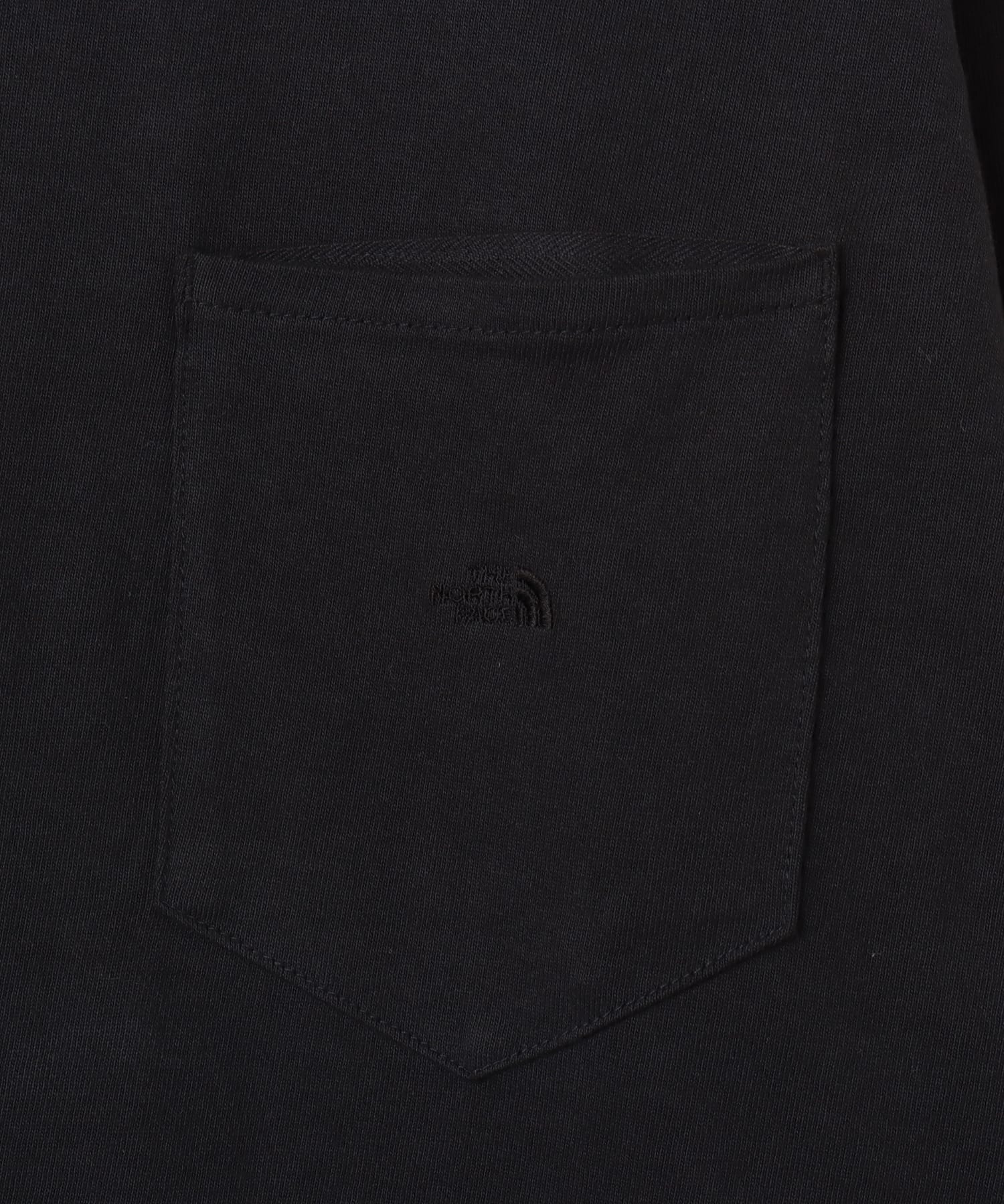THE NORTH FACE PURPLE LABEL 8oz Field Long Sleeve Pocket Tee Blackの画像