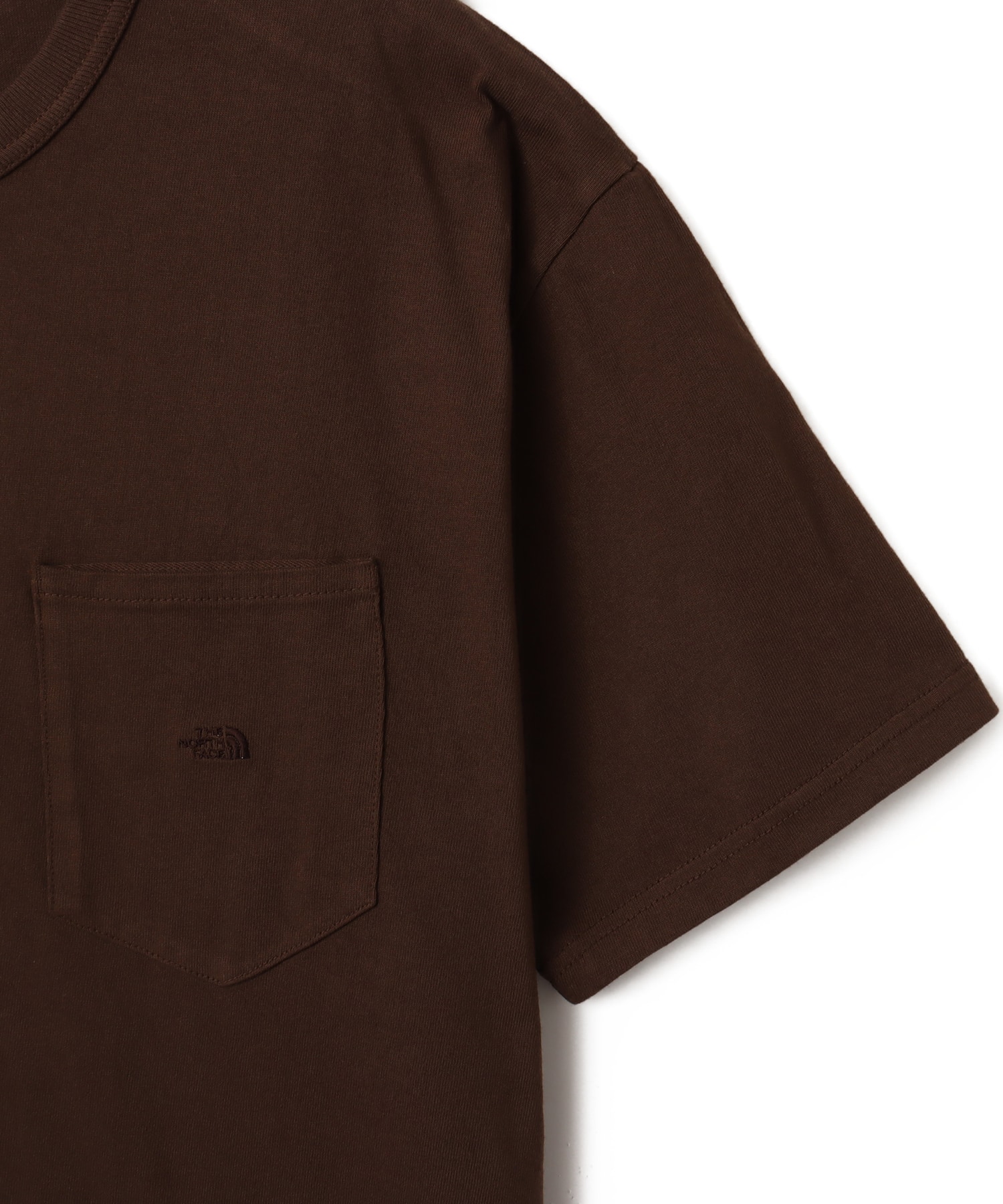 THE NORTH FACE PURPLE LABEL 8oz Field Pocket Tee Brownの画像