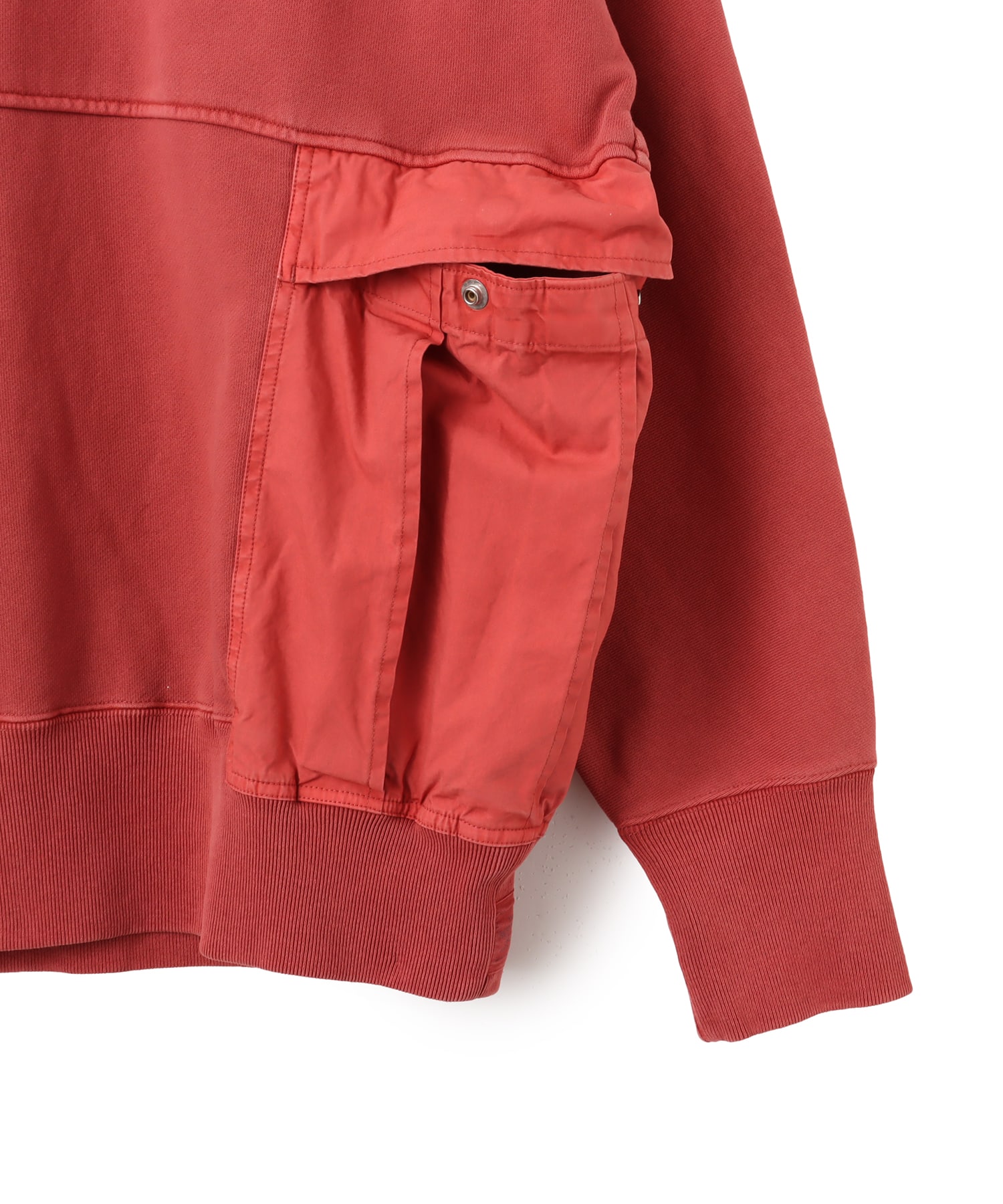 THE NORTH FACE PURPLE LABEL 11oz Crewneck Sweatshirt Crimson THE NORTH FACE PURPLE LABEL 11oz Crewneck Sweatshirt Crimson