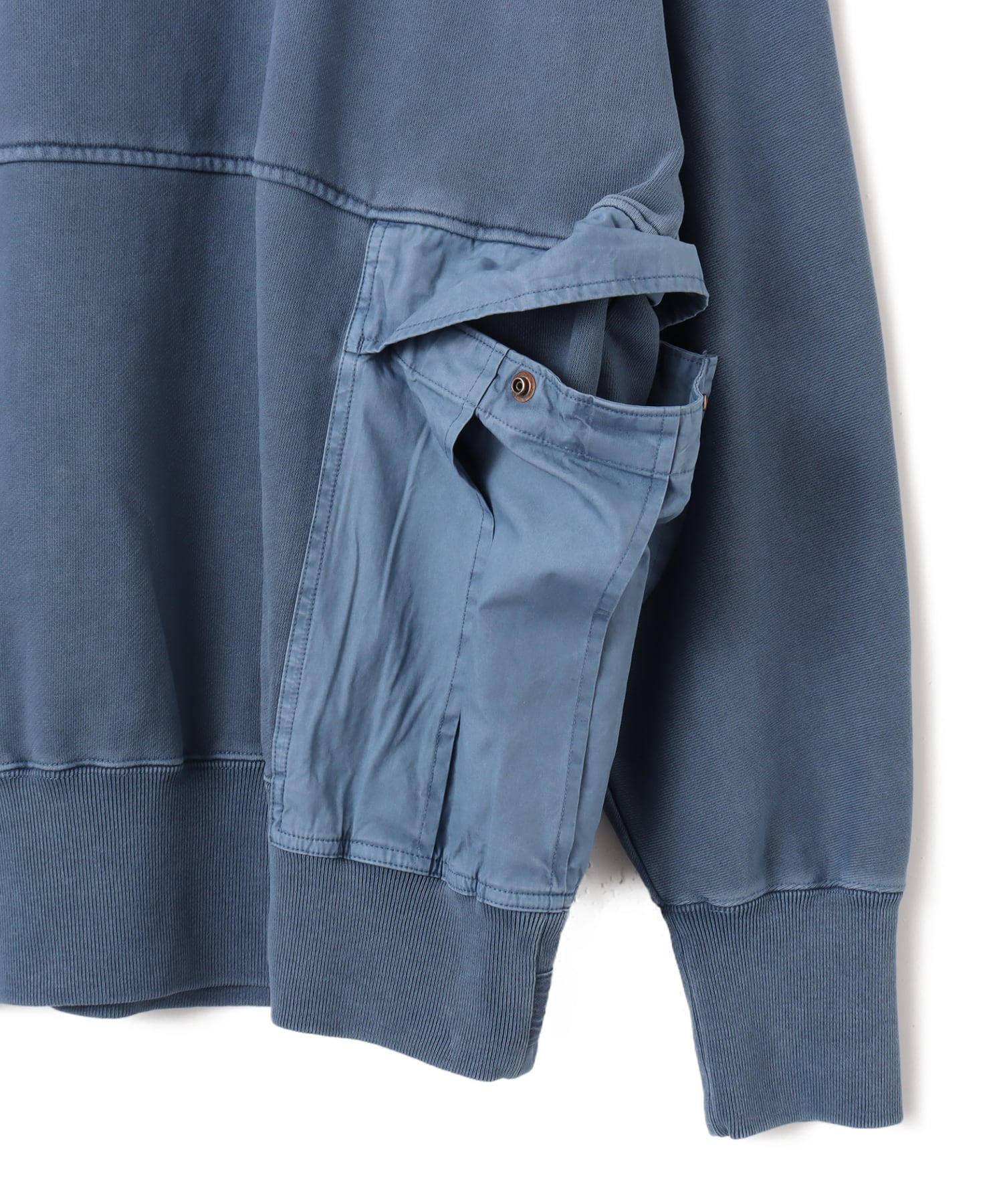 THE NORTH FACE PURPLE LABEL 11oz Crewneck Sweatshirt Saxの画像