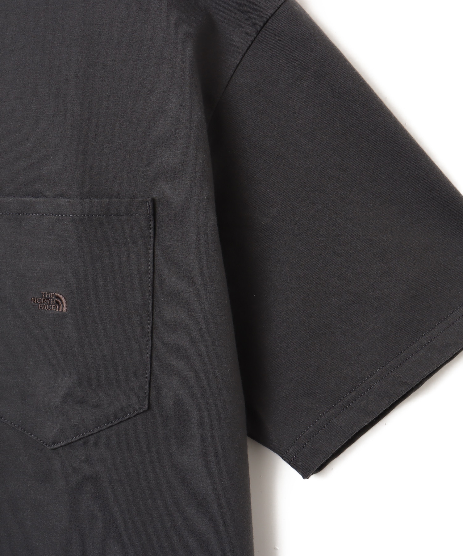 THE NORTH FACE PURPLE LABEL High Bulky Pocket Tee Asphalt Grayの画像