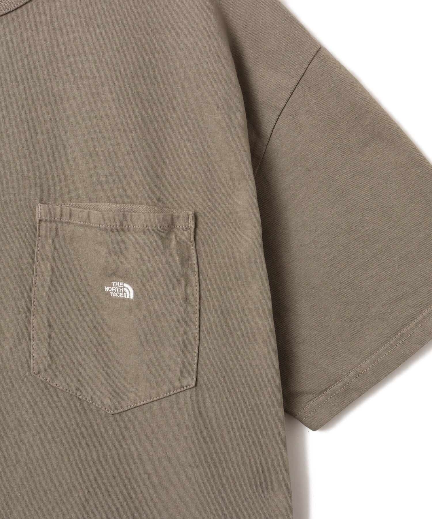 THE NORTH FACE PURPLE LABEL 7oz Pocket Tee Cedar X Off Whiteの画像