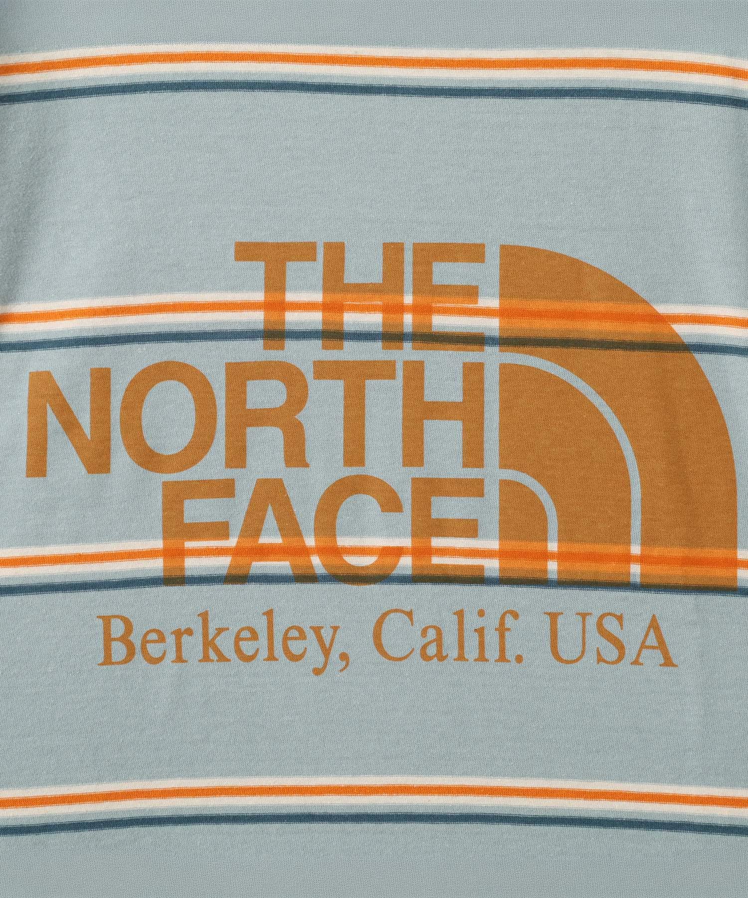 THE NORTH FACE PURPLE LABEL FLD LONG STRIPED T SAXの画像