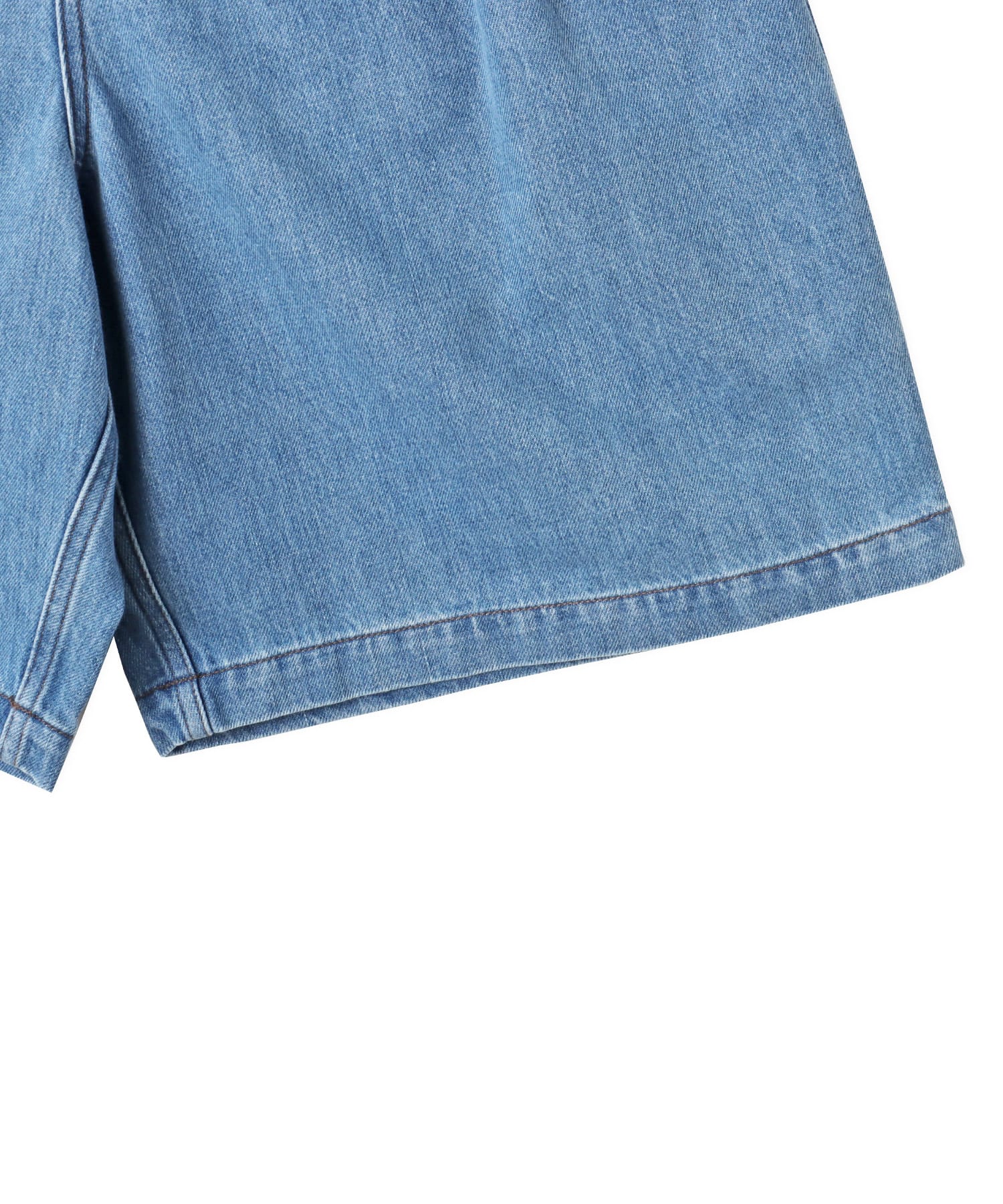 THE NORTH FACE PURPLE LABEL Denim Tuck Field Shorts Indigo Bleachの画像