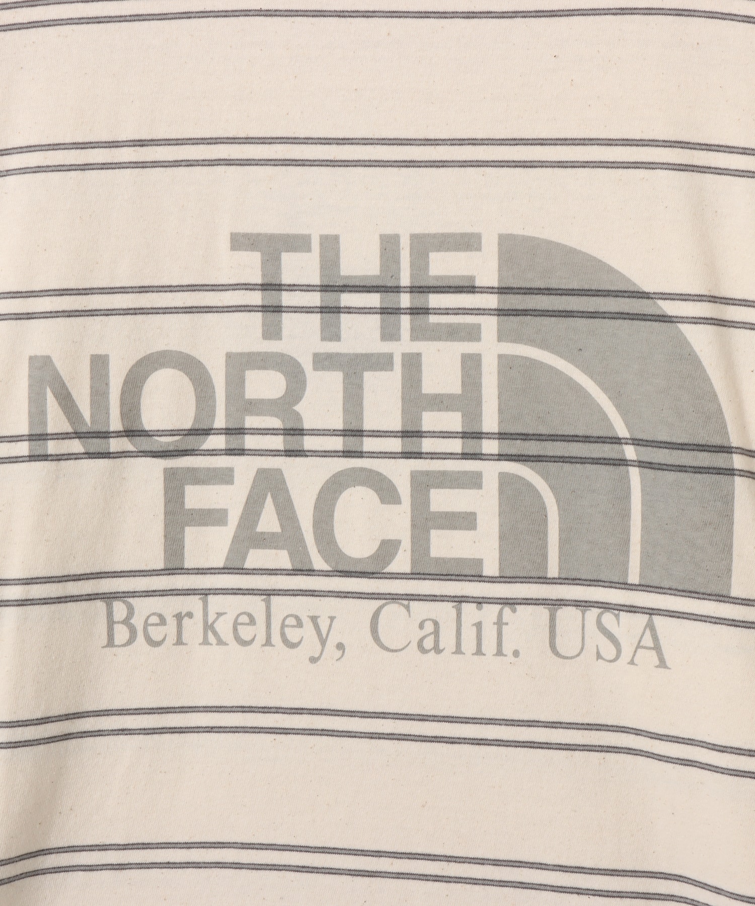 THE NORTH FACE PURPLE LABEL Field Long Sleeve Striped Tee Stoneの画像