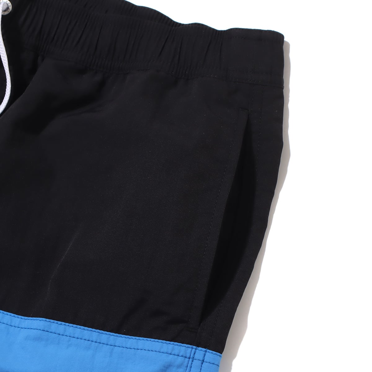THE NORTH FACE MUD SHORT ブラックxスーパーソニックブルー 23SS-Iの画像