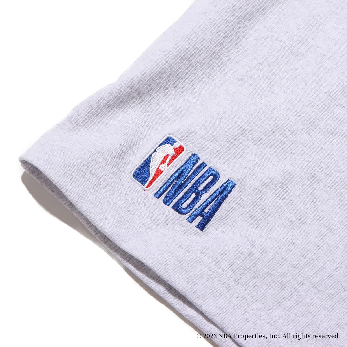 TOKYO 23 NBA Team Logo Patch T-Shirt ASH GRAY 23FW-S