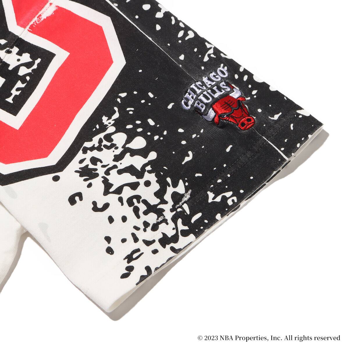 TOKYO23 NBA Over print T-shirts BULLS 23FW-Sの画像