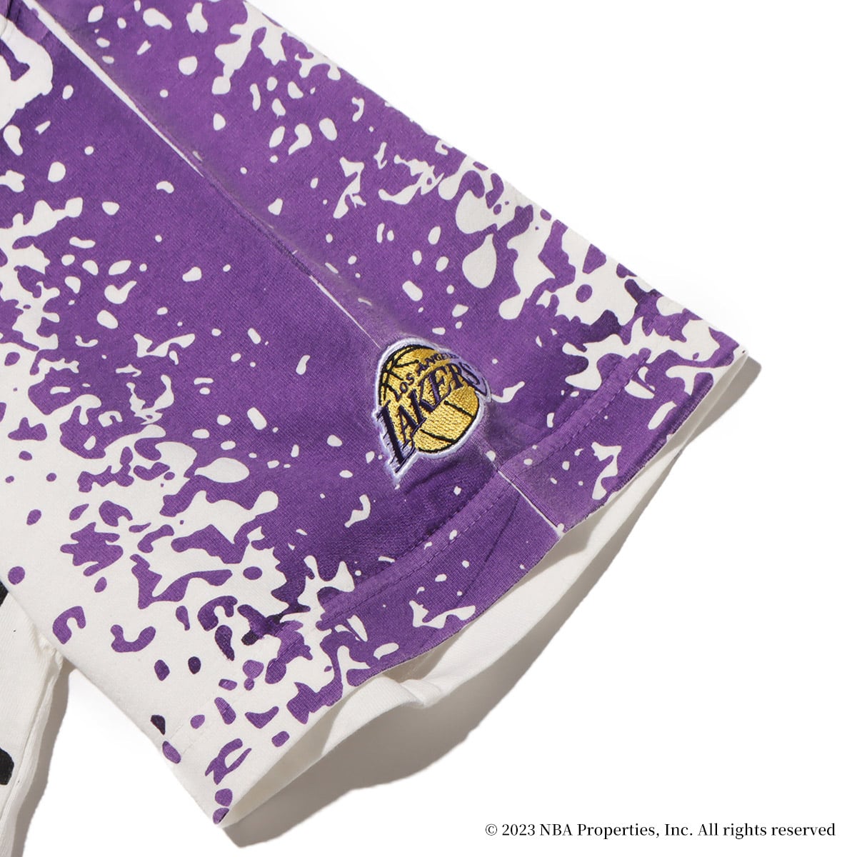 TOKYO23 NBA Over print T-shirts LAKERS 23FW-Sの画像