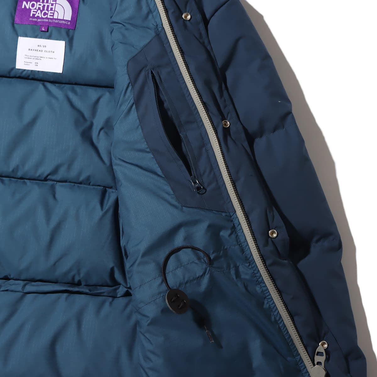 The north face purple label vertical sierra on sale parka