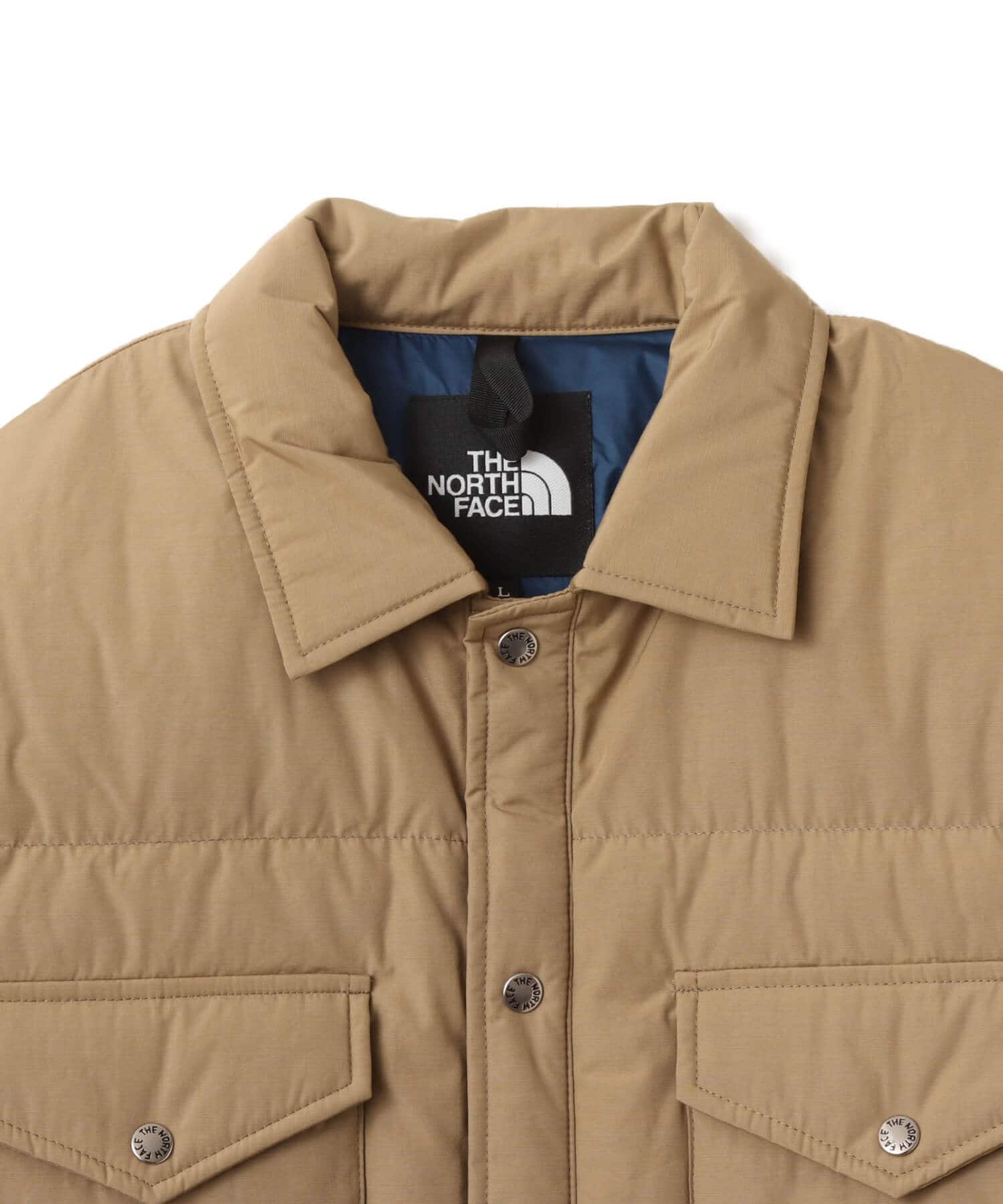 THE NORTH FACE Stuffed Shirt クラシックカーキの画像