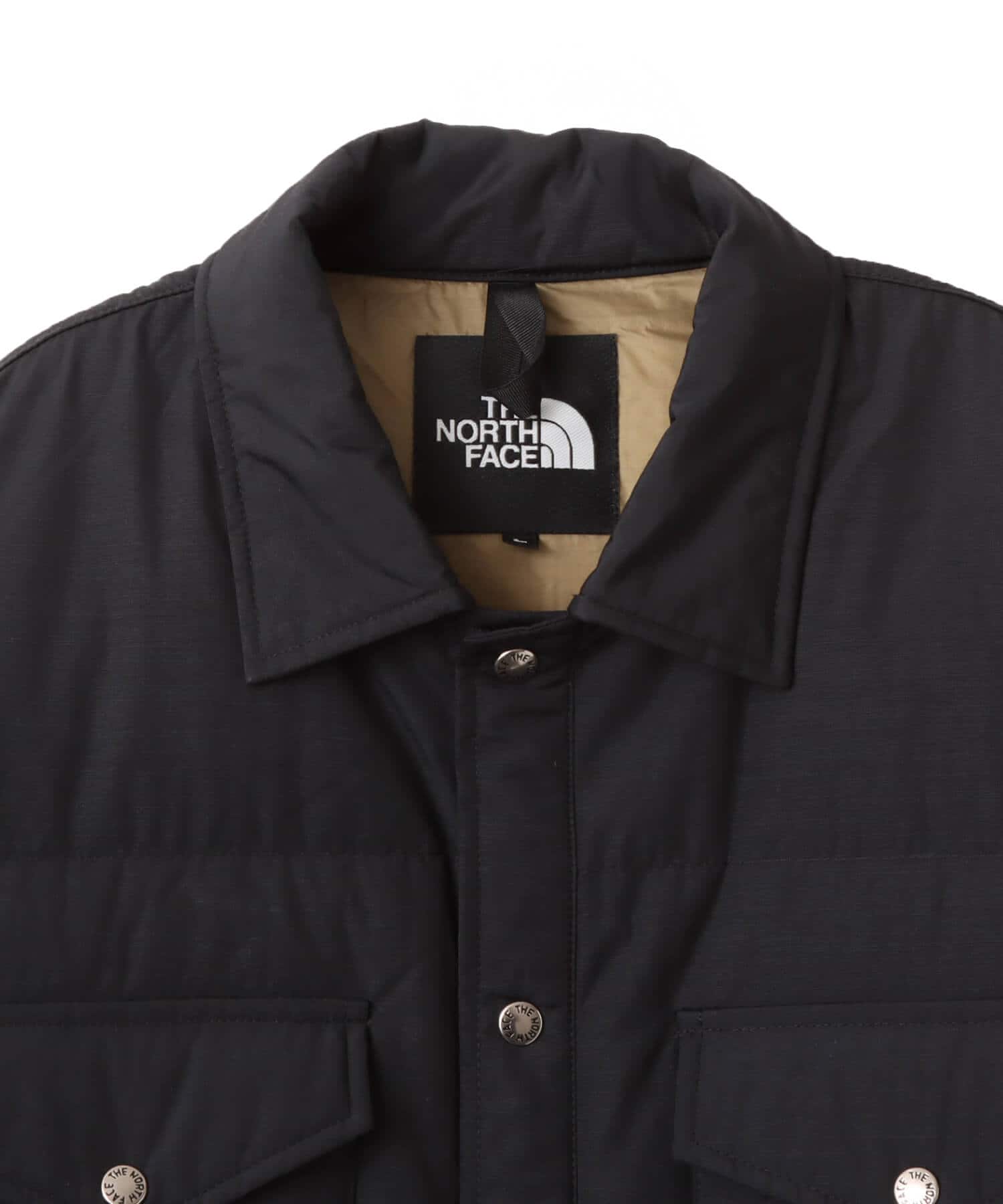 THE NORTH FACE Stuffed Shirt ブラックの画像