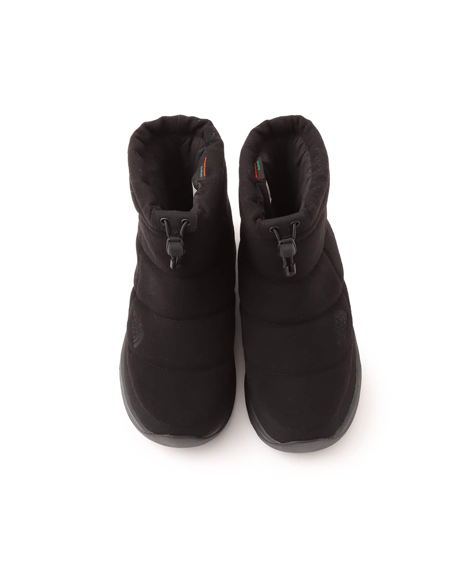 THE NORTH FACE Nuptse Bootie Short WP Wool TNFブラックxTNFブラックの画像
