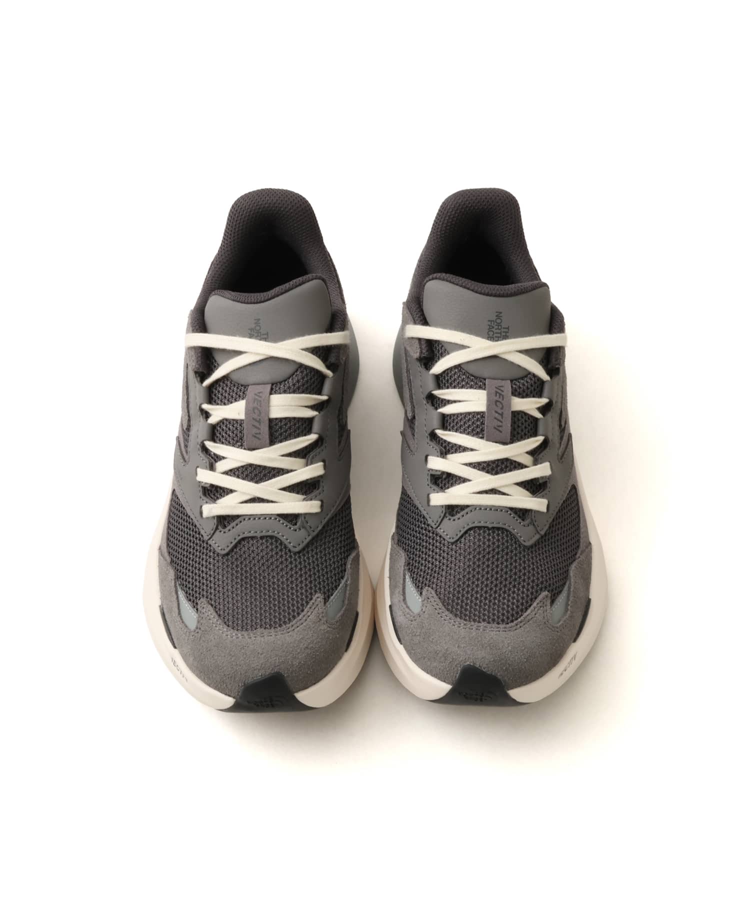 THE NORTH FACE VECTIV VERSA LS スモークドパールxホワイトデューンの画像