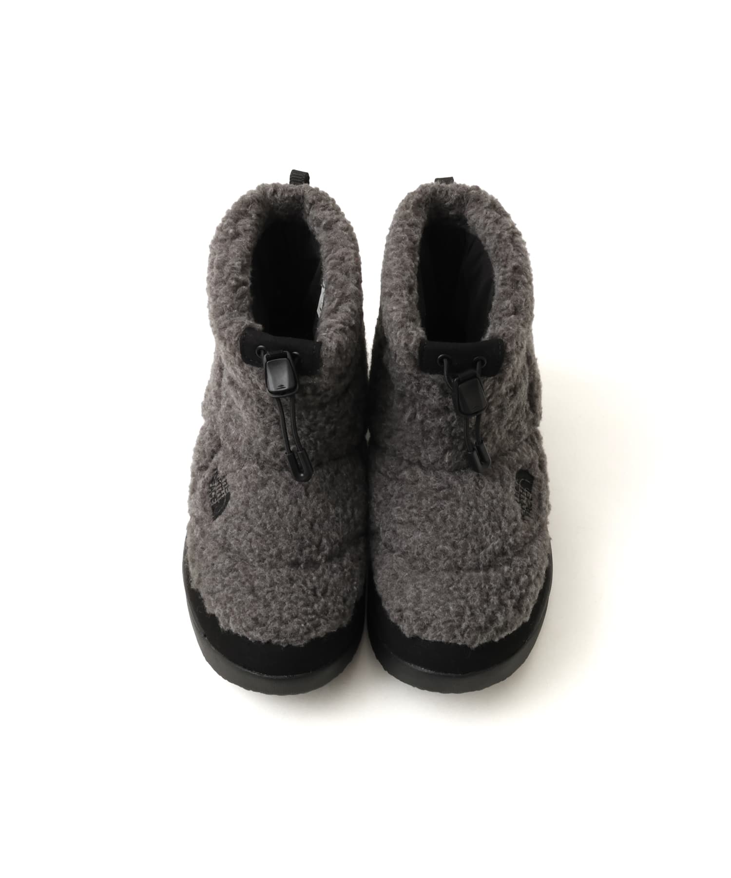 THE NORTH FACE W NUPTSE MINI FLEECE ミックスチャコールの画像