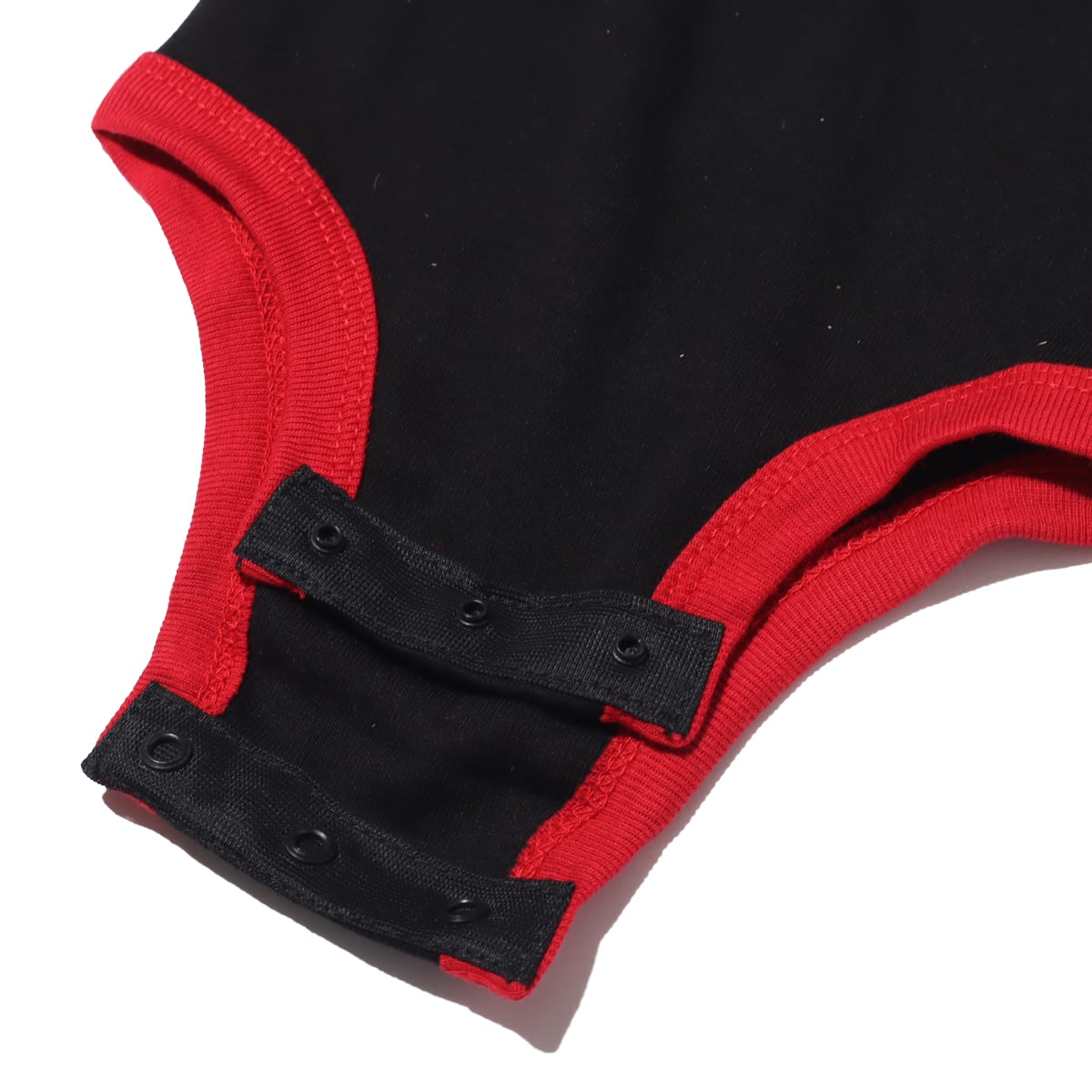 BODYSUIT/BIB/BOOTIES 3-PIECE SET BLACK 21SP-Iの画像