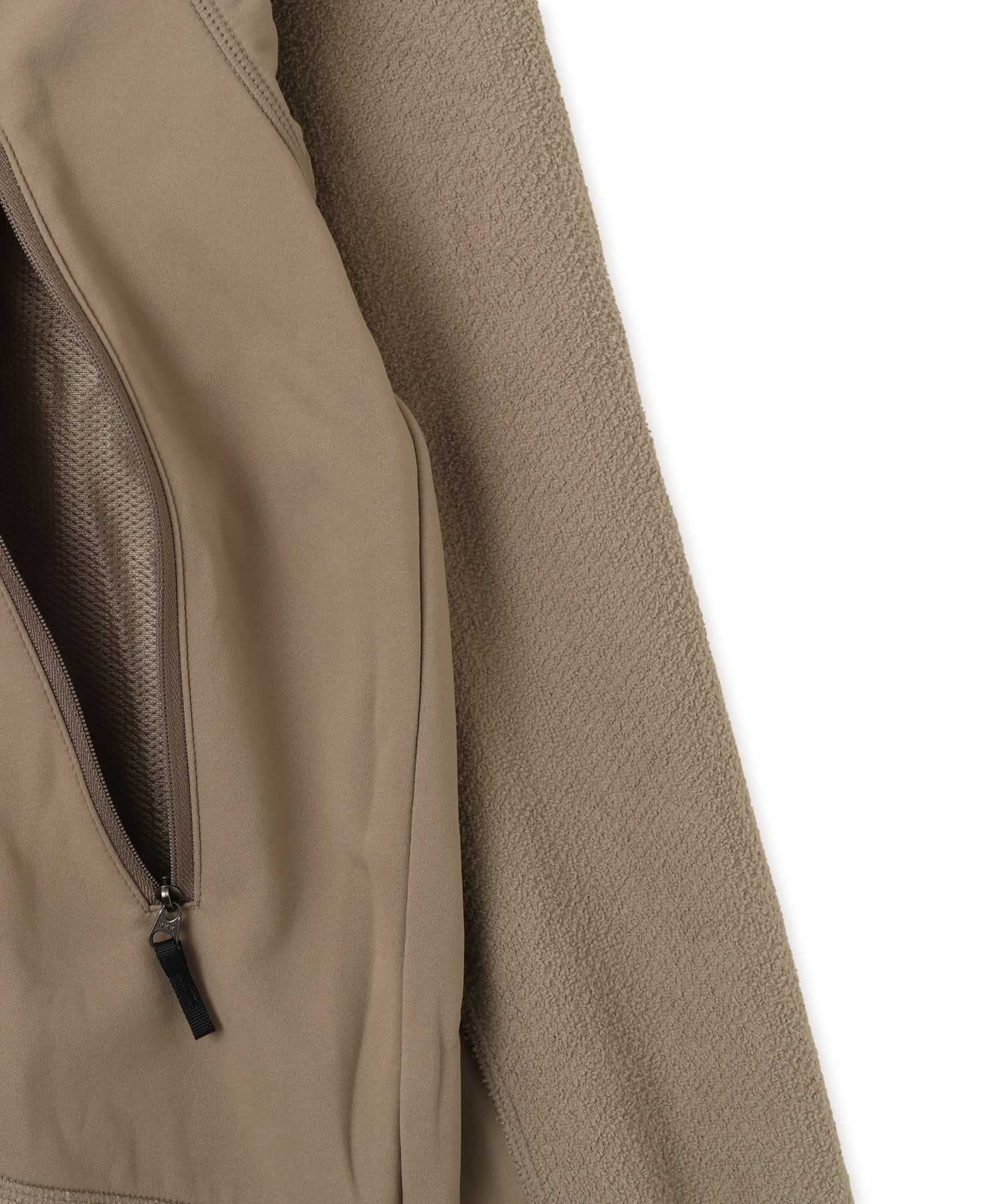 THE NORTH FACE VERSA VENT FLEECE JACKET マッシュルームの画像