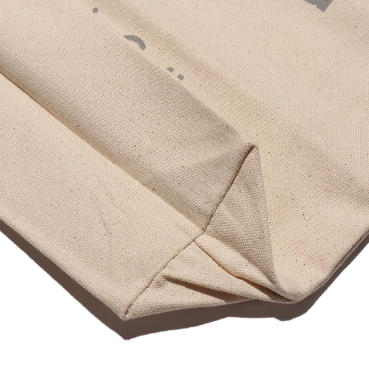 THE NORTH FACE TNF ORGANIC COTTON TOTE NATURAL/ZINC GREY 21FW-Iの画像