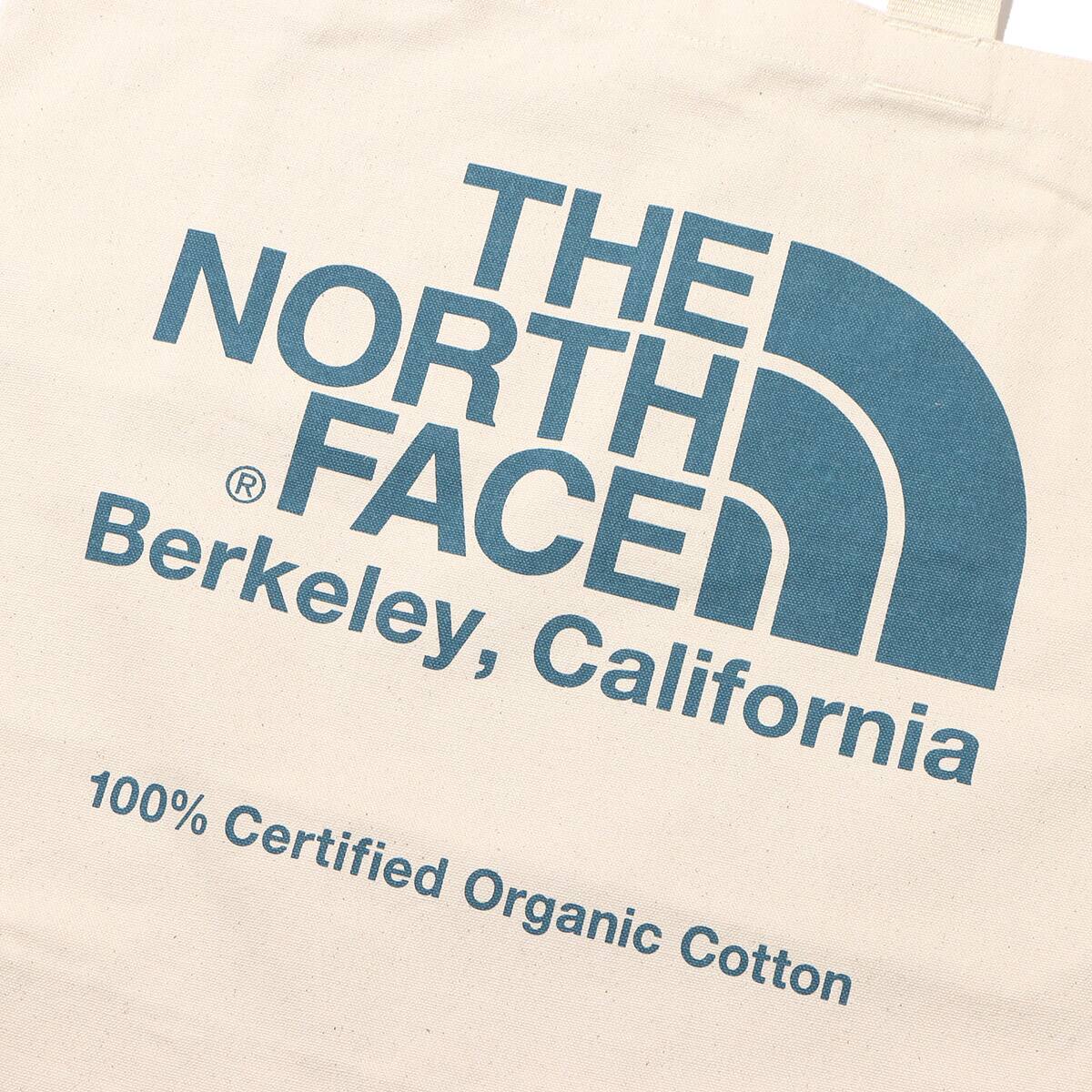 THE NORTH FACE ORGANIC COTTON TOTE ナチュラルxエーゲブルー 23SS-Iの画像