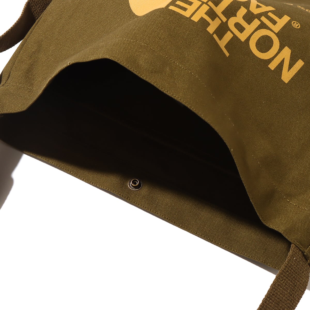 THE NORTH FACE ORGANIC COTTON MUSETTE ミリタリーオリーブxハニーマスタード 23SS-Iの画像