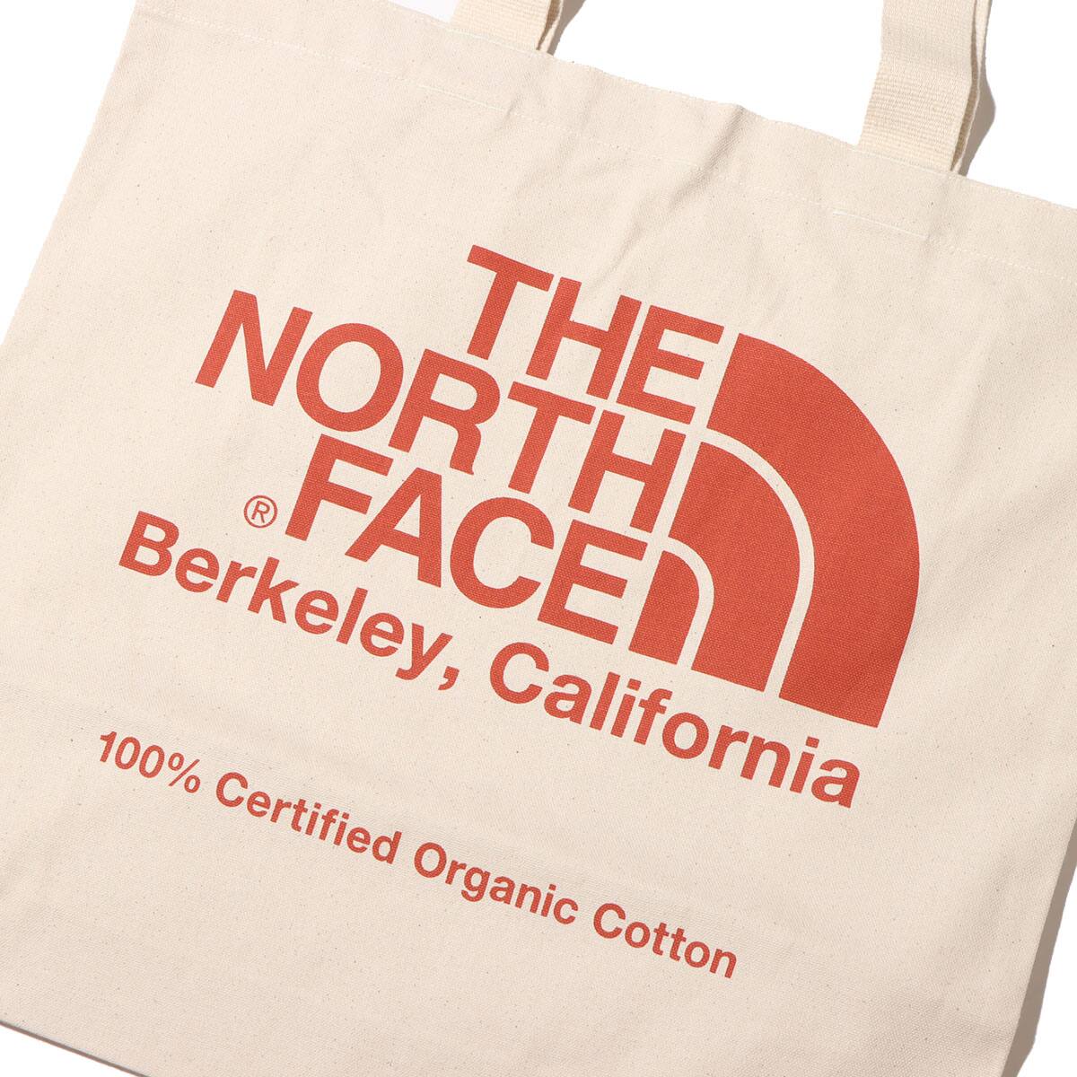 THE NORTH FACE ORGANIC COTTON TOTE NクレイR 23FW-Iの画像