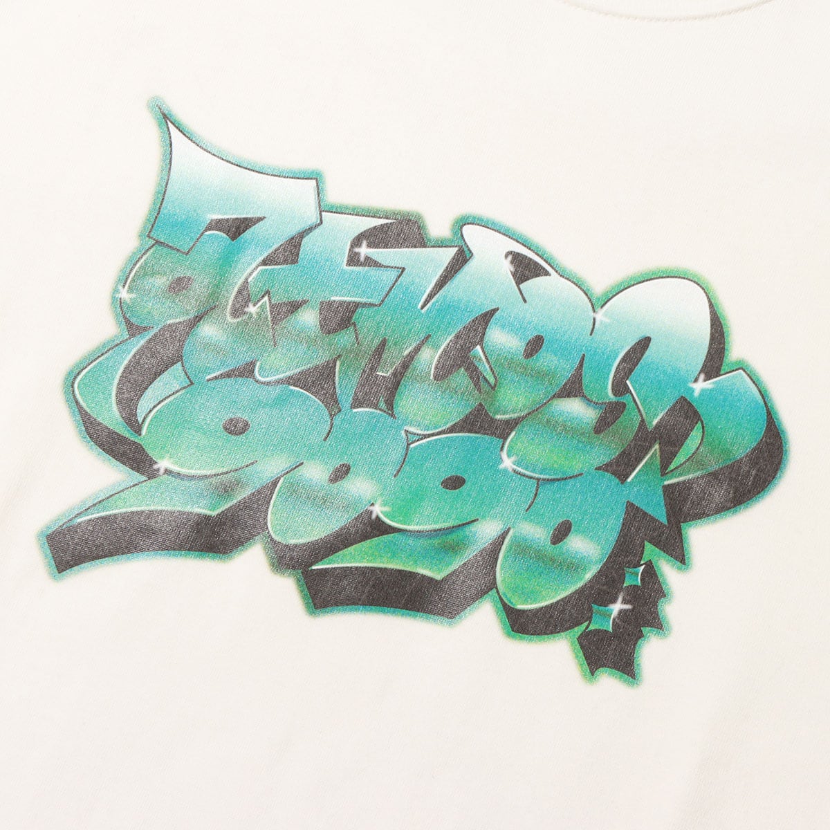 9090 x atmos Graffiti Tee WHITEの画像