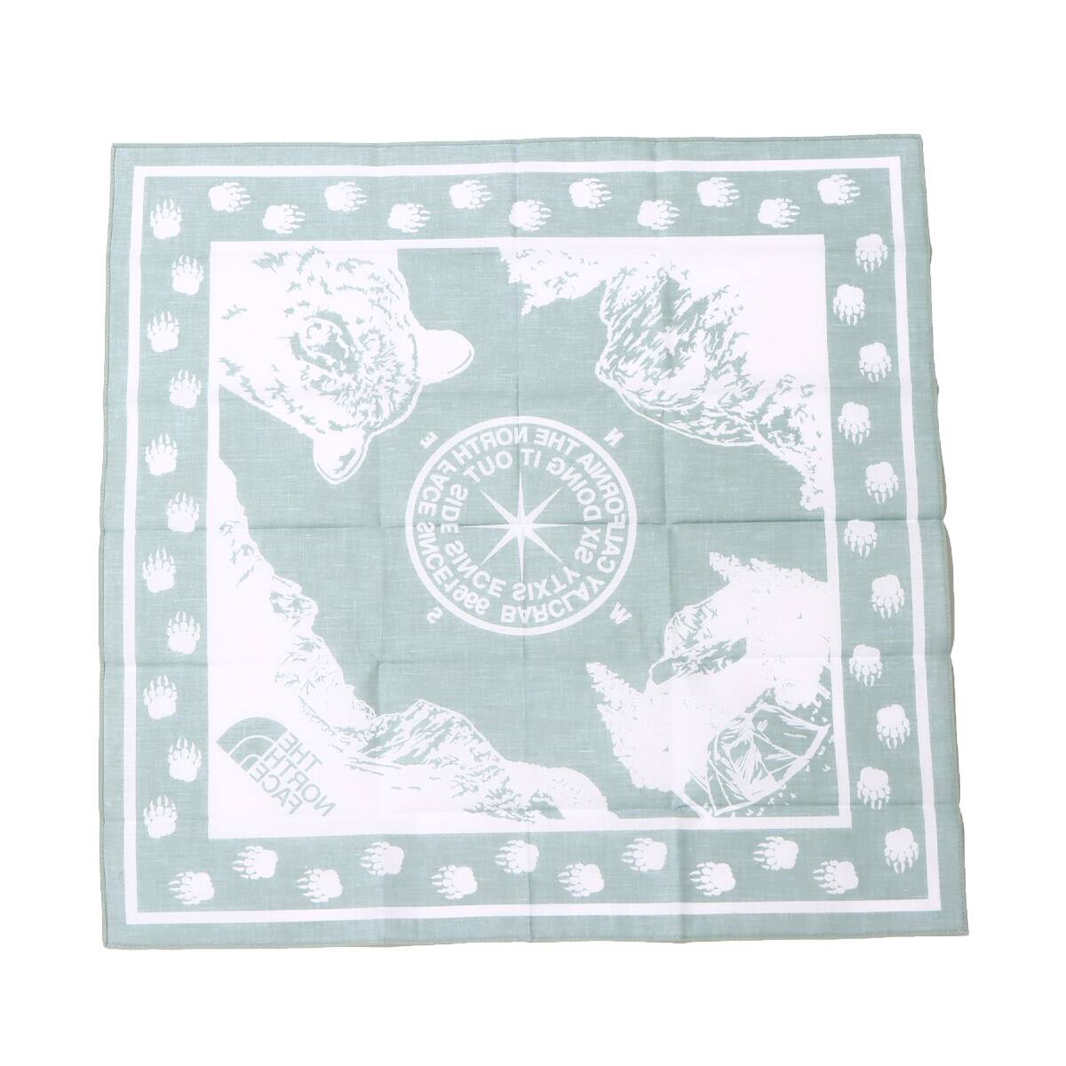 THE NORTH FACE YOSEMITE BEAR BANDANA ジェイダイト 23SS-Iの画像