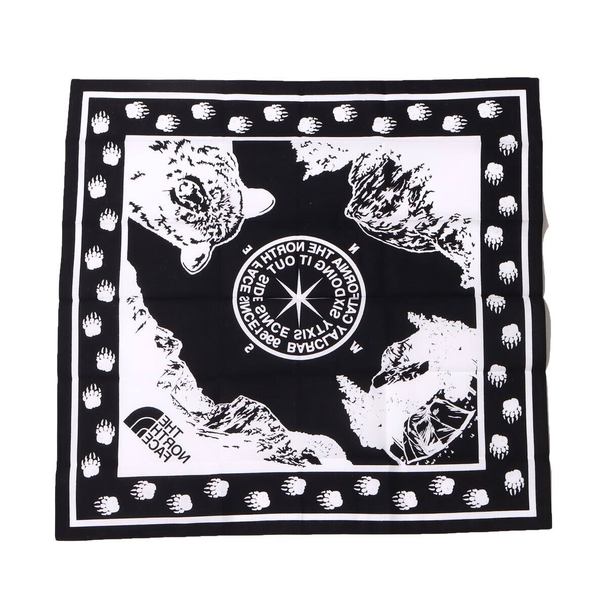 THE NORTH FACE YOSEMITE BEAR BANDANA BLACK 23SS-Iの画像