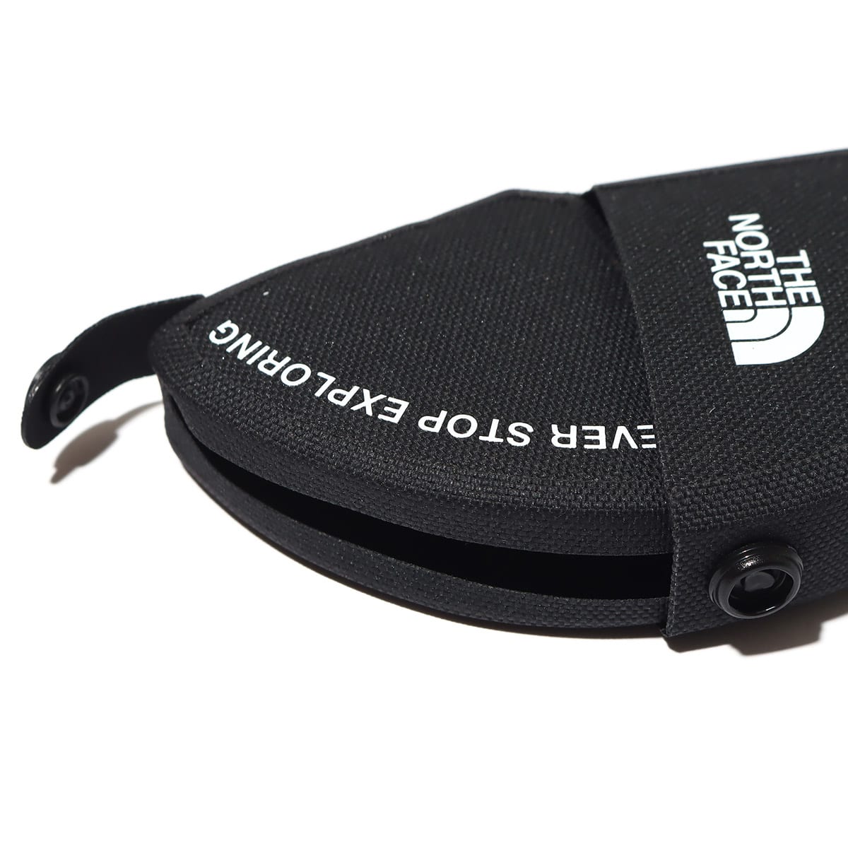 THE NORTH FACE PEBBLE COIN WALLET BLACK 24SS-Iの画像