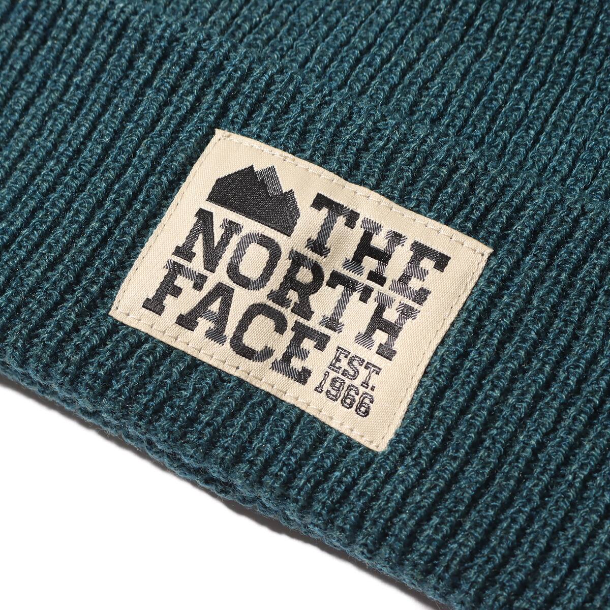 THE NORTH FACE STITCHWORK BEANIE Aグリーン 23FW-Iの画像