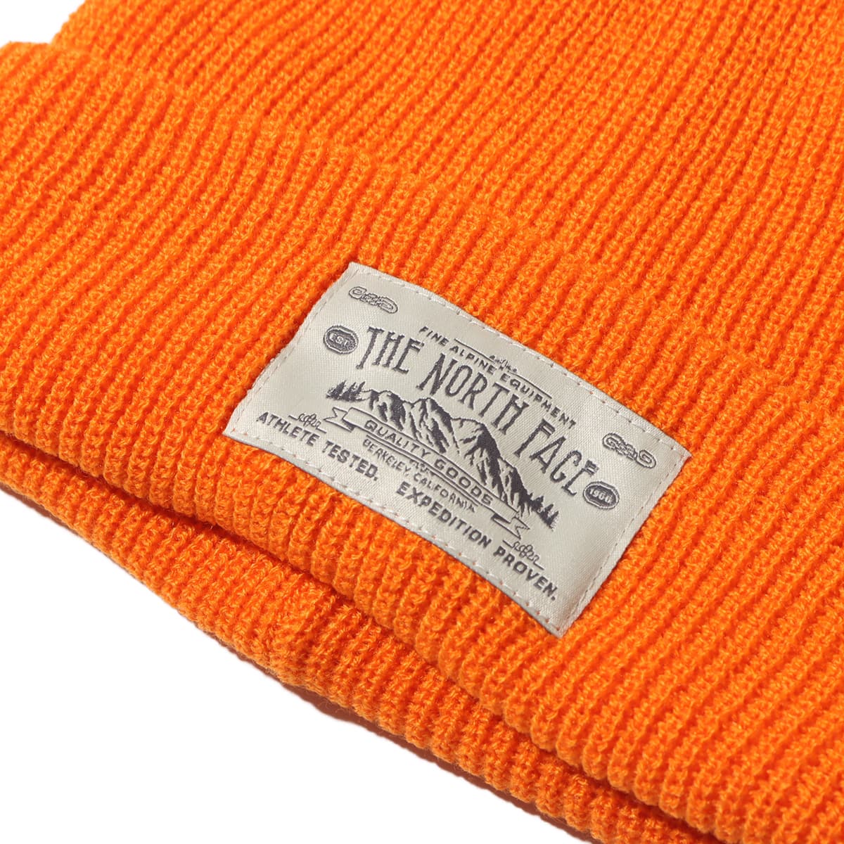 THE NORTH FACE STITCHWORK BEANIE マンダリン 23FW-Iの画像