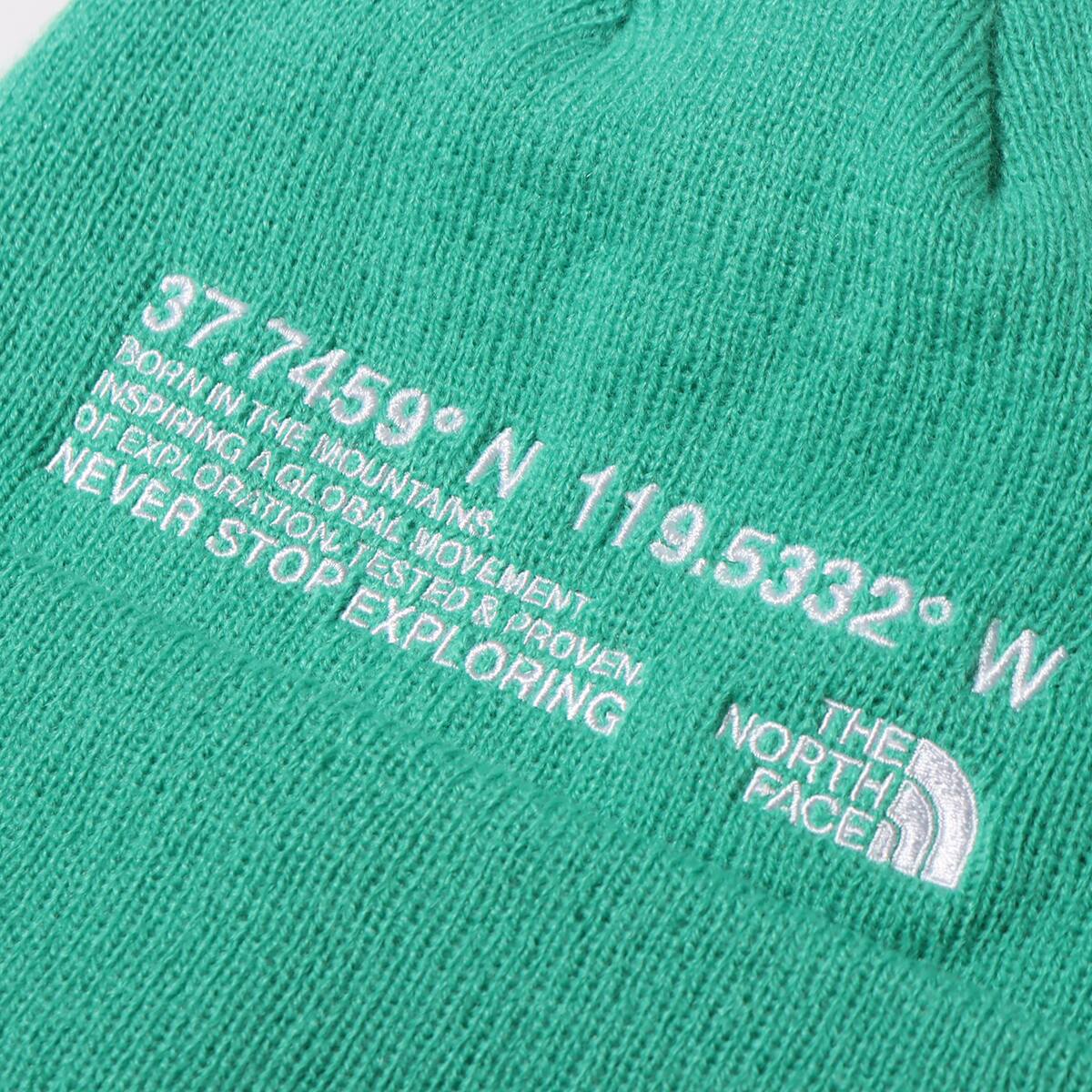 THE NORTH FACE EMBROID BULLET BEANIE クロロフGR 23FW-Iの画像