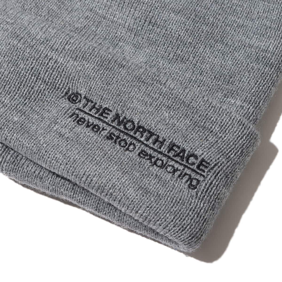 THE NORTH FACE EMBROID BULLET BEANIE MIXグレーの画像