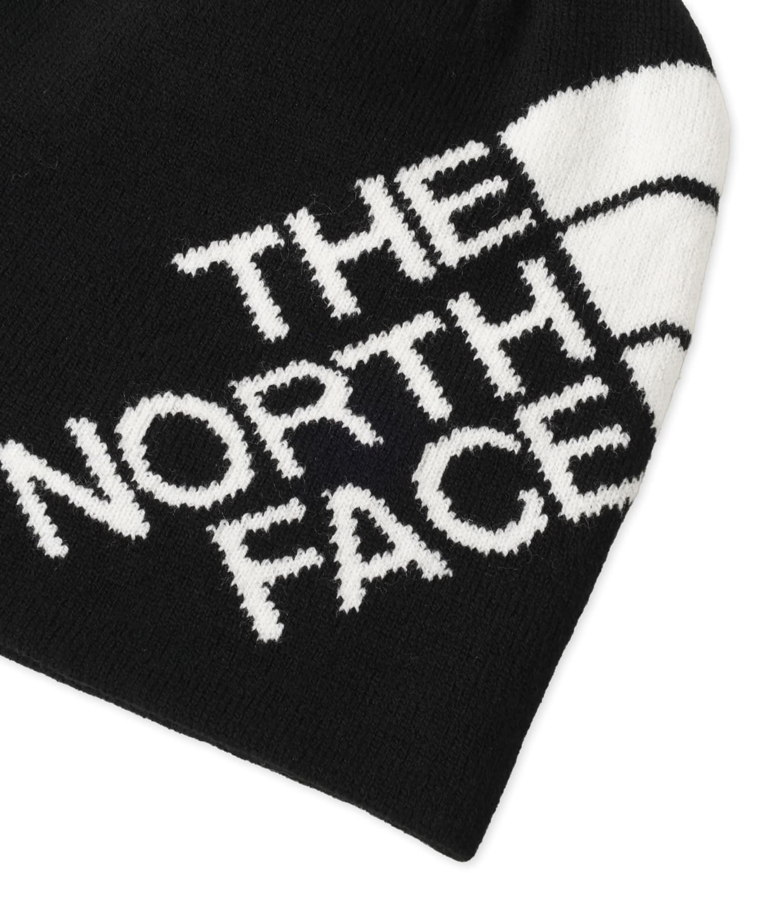 THE NORTH FACE REVERSIBLE TNF BANNER BEANIE ブラックの画像