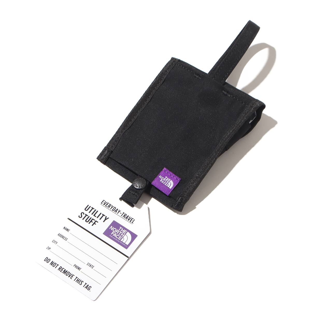 THE NORTH FACE PURPLE LABEL Mountain Wind Name Holder Black 23FW-I