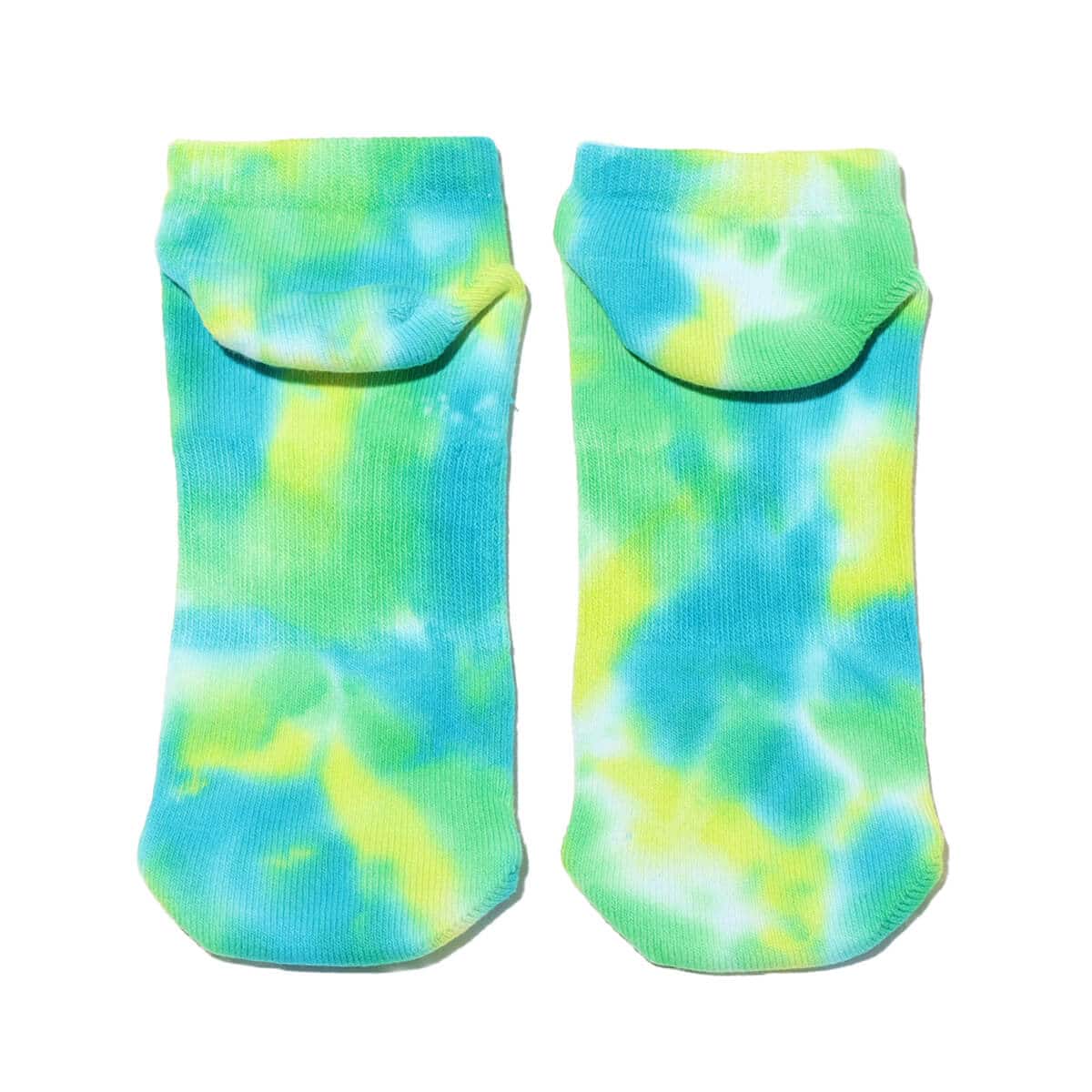 THE NORTH FACE Tie Dye Short レモンイエロー×オプティックエメラルド 24SS-Iの画像