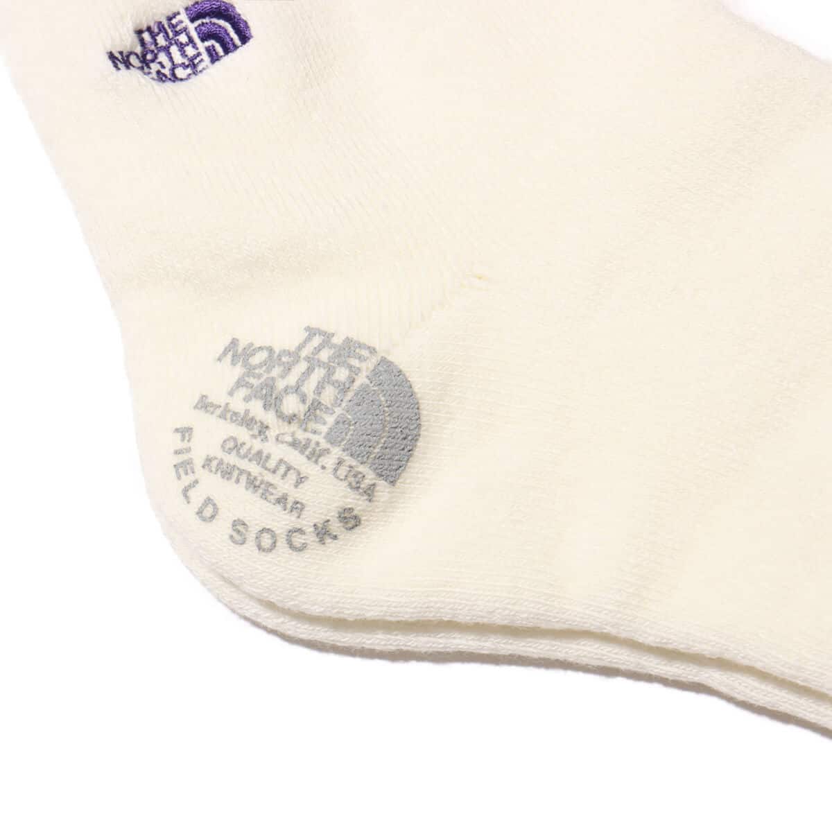 THE NORTH FACE PURPLE LABEL Field Line Socks Black 24SS-Iの画像