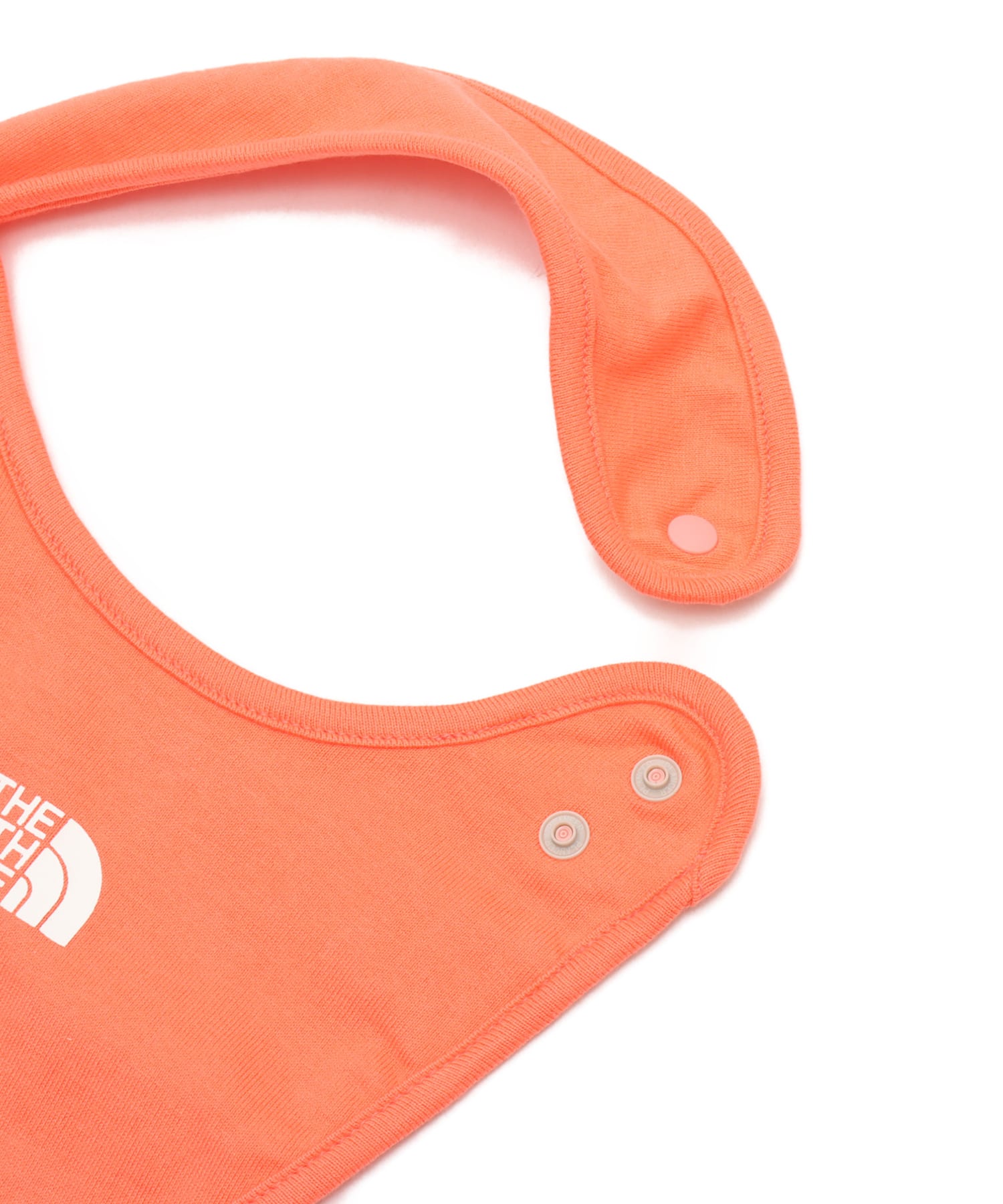 THE NORTH FACE Baby Bib リビングコーラルの画像