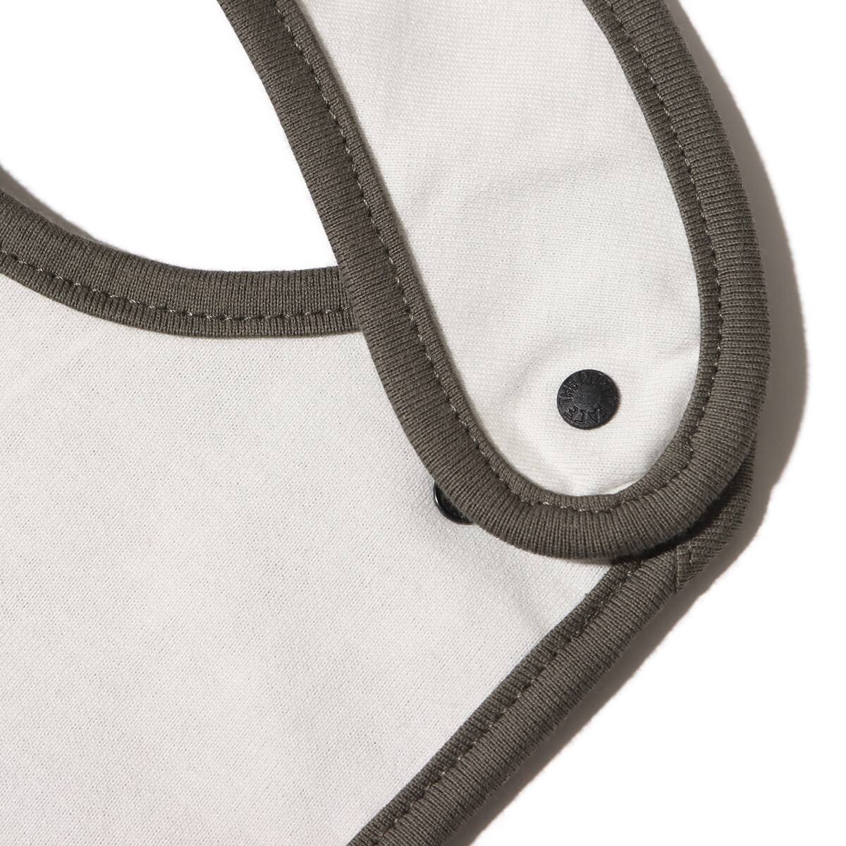 THE NORTH FACE BABY BIB オフホワイト 23FW-Iの画像
