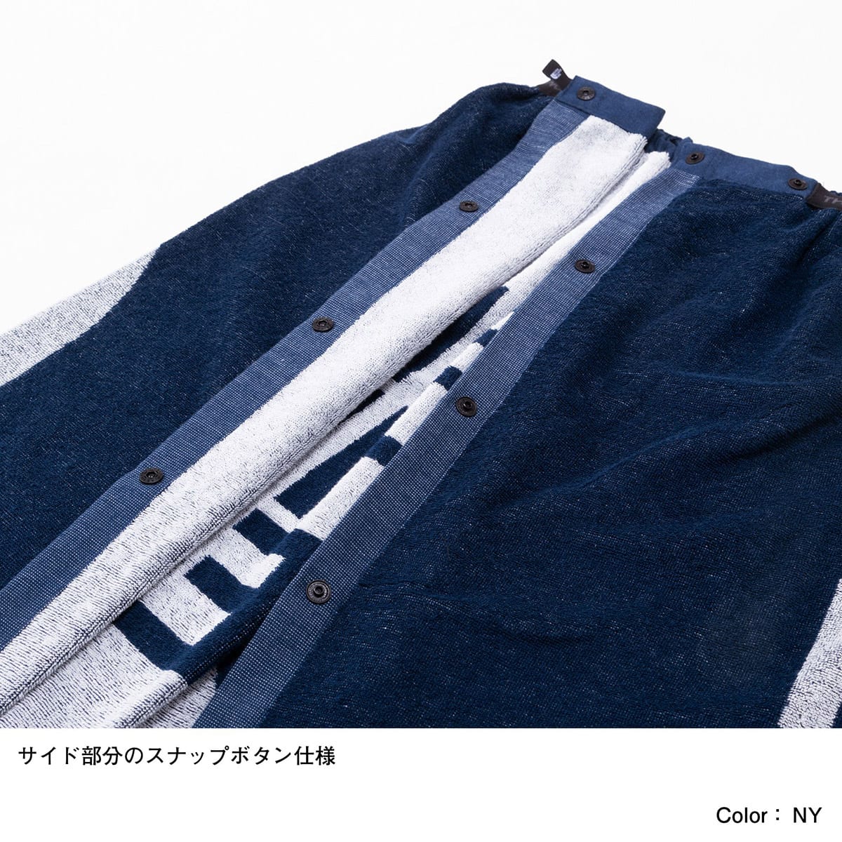 THE NORTH FACE KIDS COMPACT WRAP TOWEL TNFネイビー 23SS-Iの画像